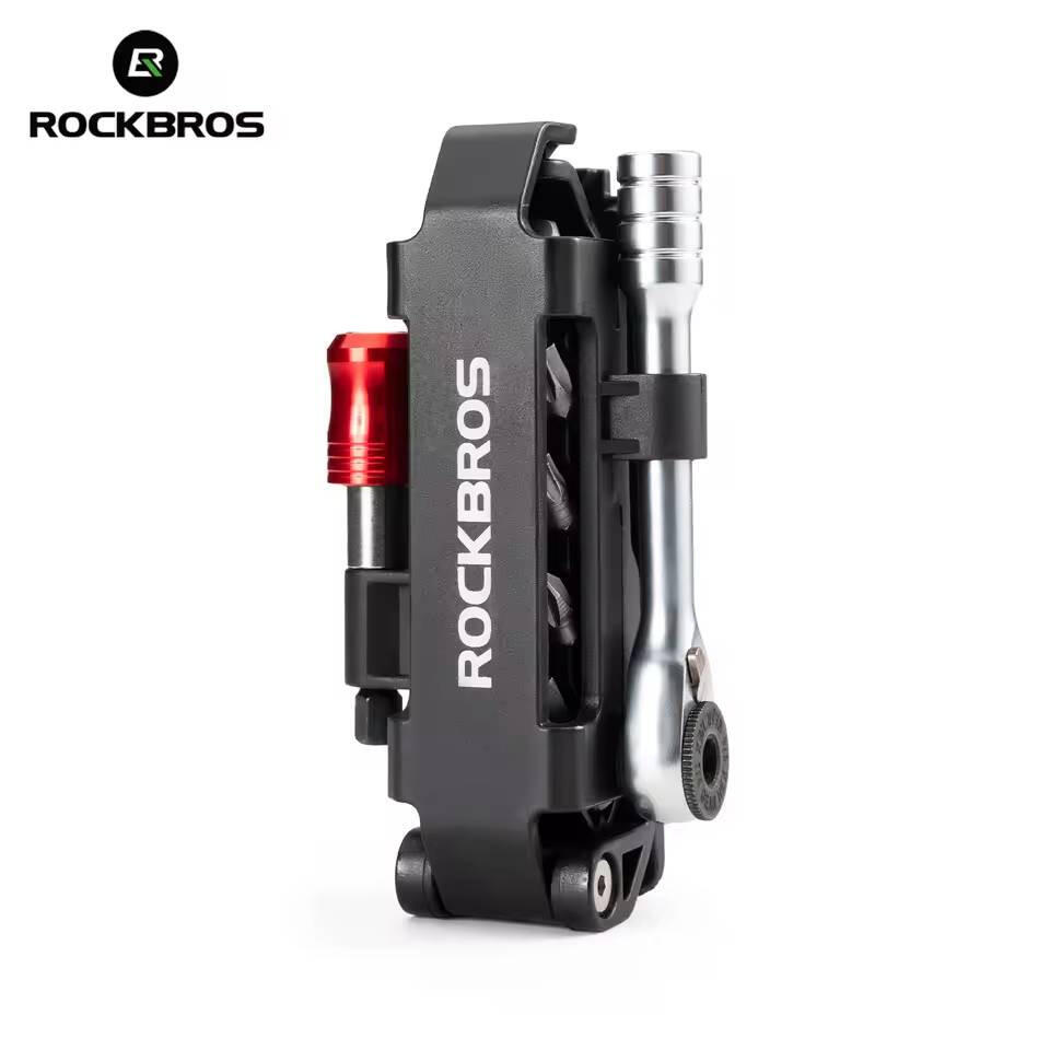 Narzędzie wielofunkcyjne, multitool, klucz grzechotka, klucze do roweru,Rockbros 2/7