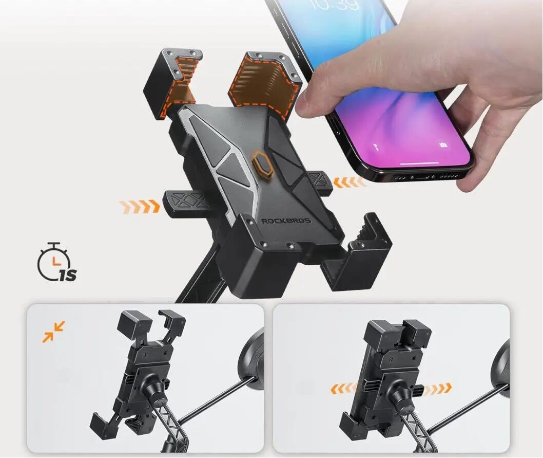 Uchwyt na na Telefon 4,5-7,2" - ROCKBROS 250011002 3/6