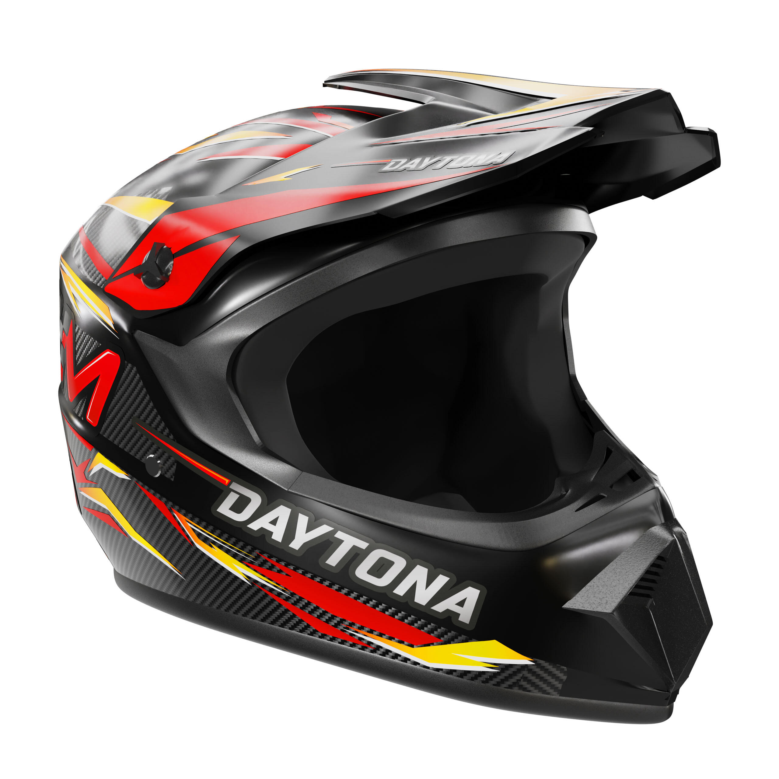 Kask pełny Motus Daytona Performance Czarny - rozmiar L 4/5