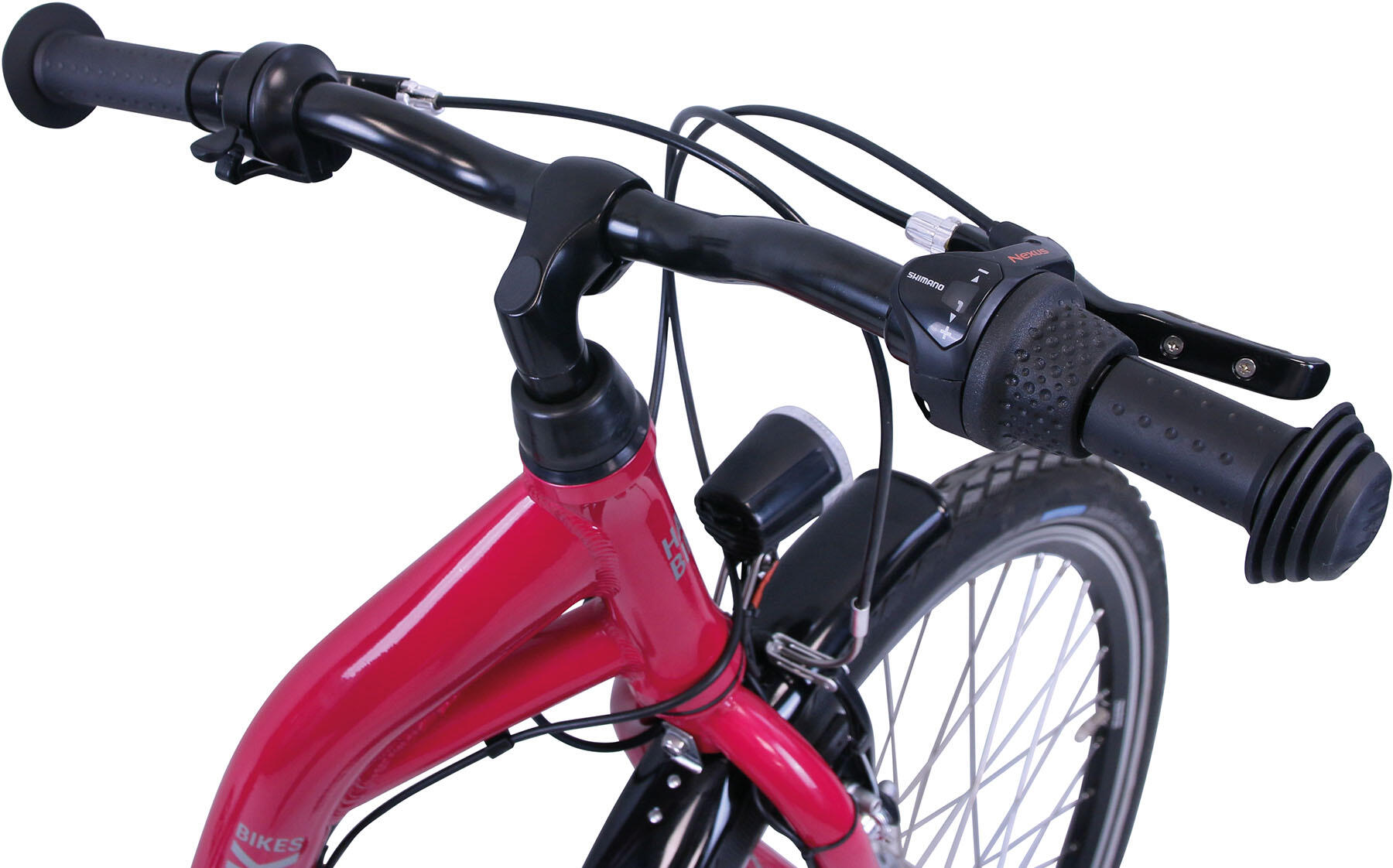 HAWK City Wave Girls Pink Kinderrad 24 Zoll 3-Gang 4/9