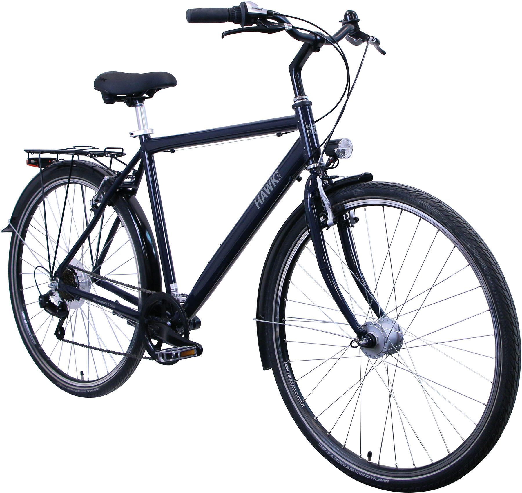 HAWK Citytrek Fahrra Easy Blue Gent 28 Zoll 7-Gang 3/7