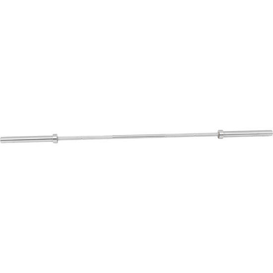 BARRE OLYMPIQUE CHROME 220CM | 20KG DIAM 50MM | MAX 450KG
