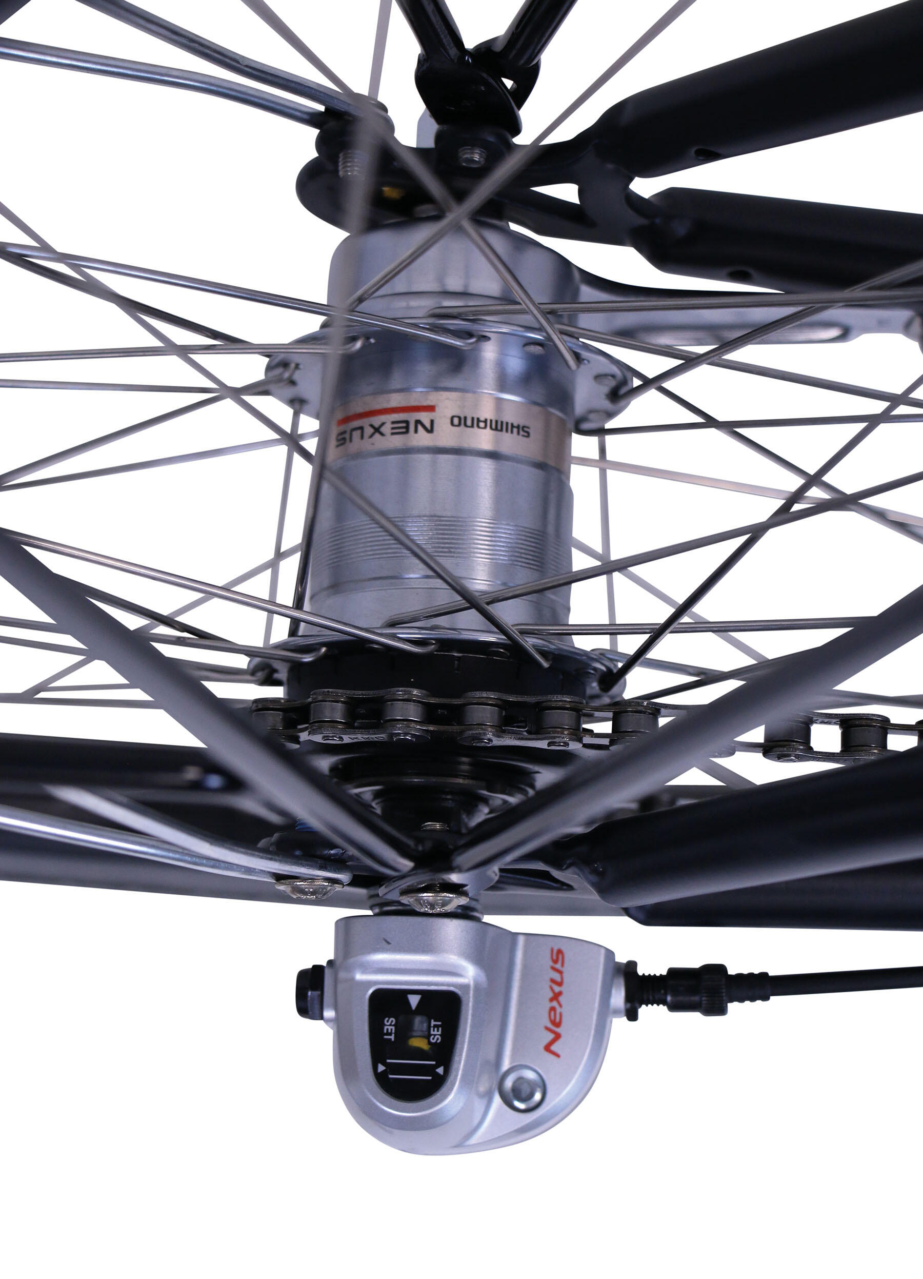 HAWK City Wave Premium Fahrrad Black 26 Zoll 3-Gang 4/4