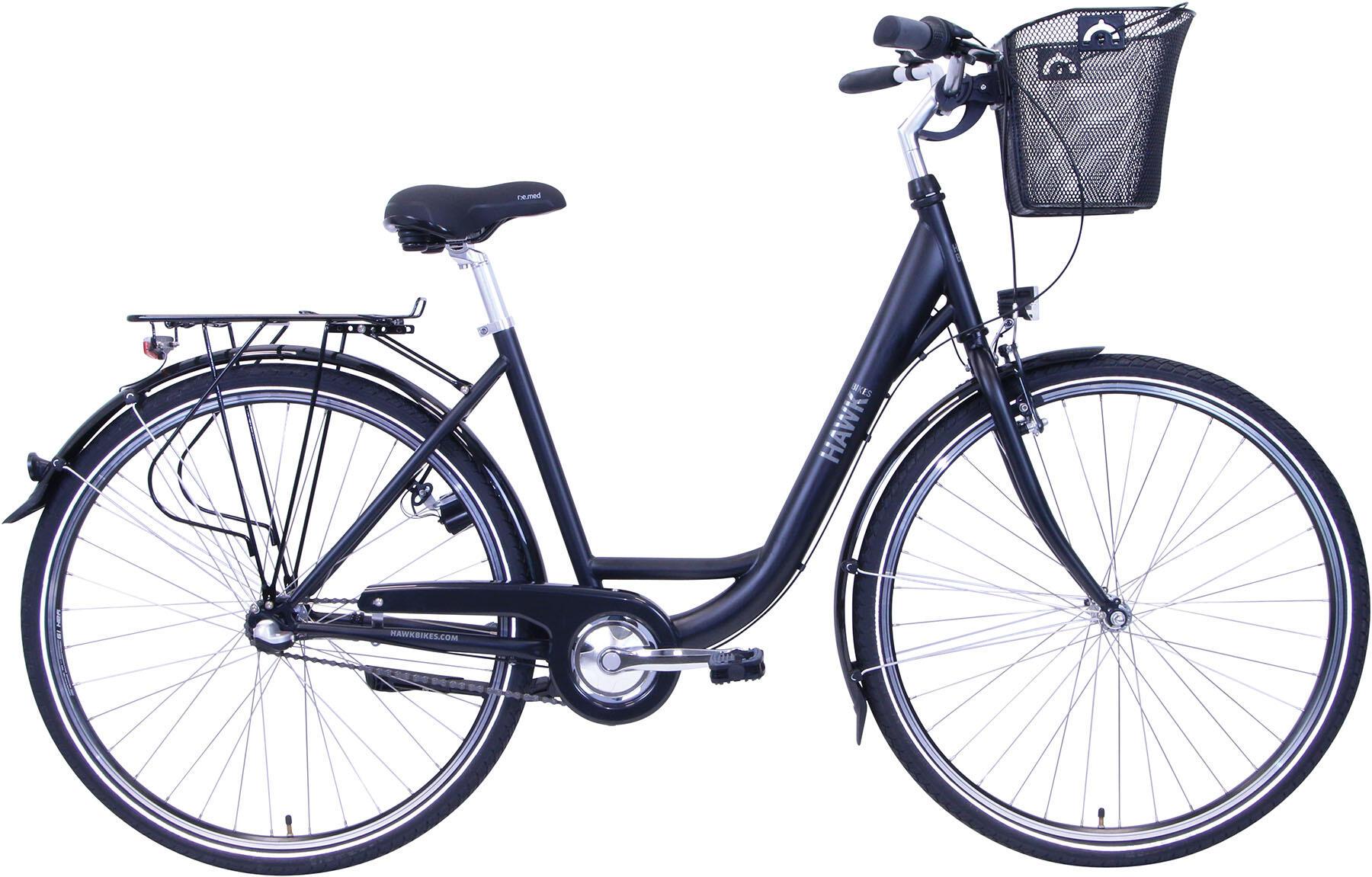 HAWK City Wave Premium Plus Fahrrad Black 26 Zoll 3-Gang 1/6