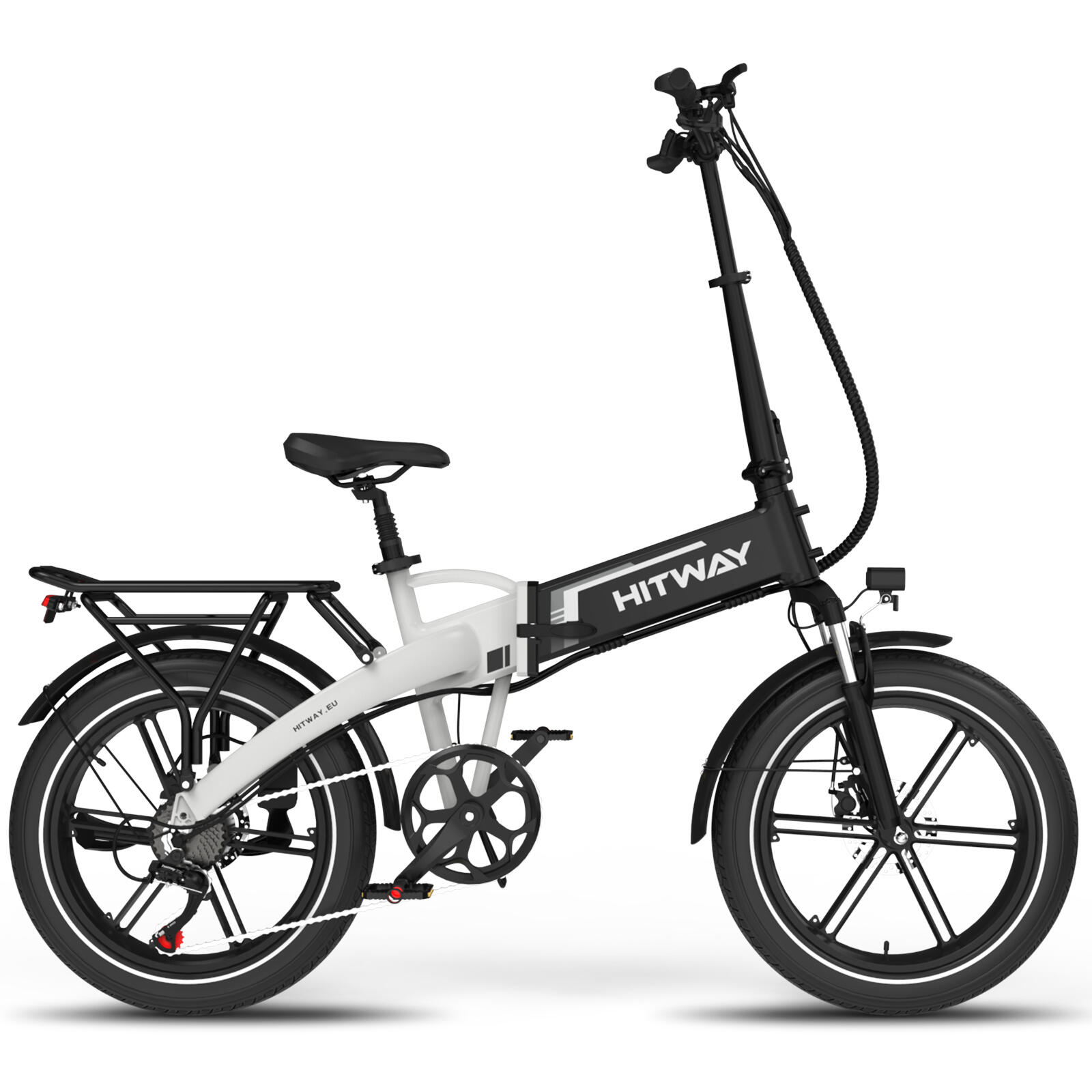 Vélo Électrique Pliable Fat Bike 20x4.0 250W Autonomie 120KM BK10S1 3/7