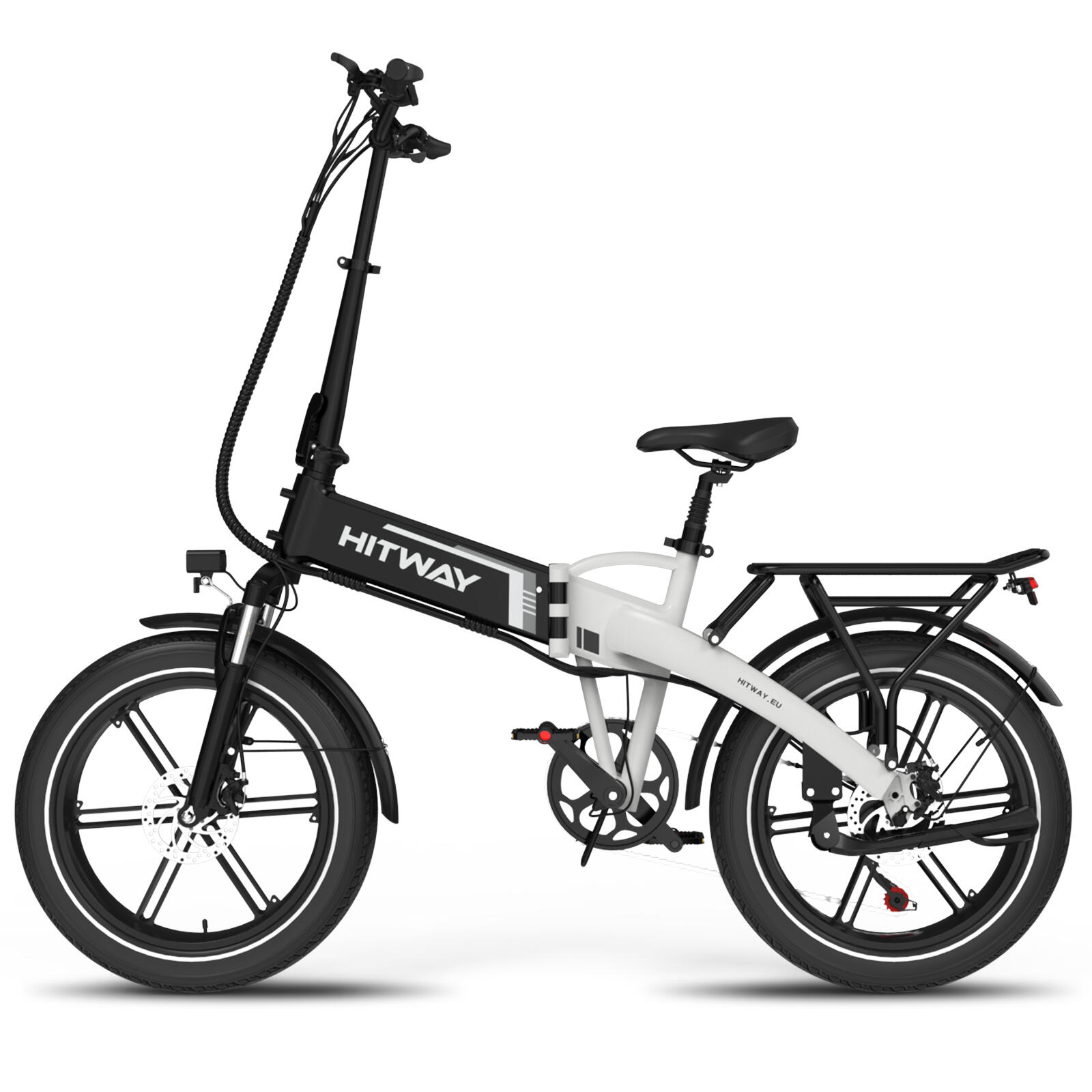 Vélo Électrique Pliable Fat Bike 20x4.0 250W Autonomie 120KM BK10S1 4/7