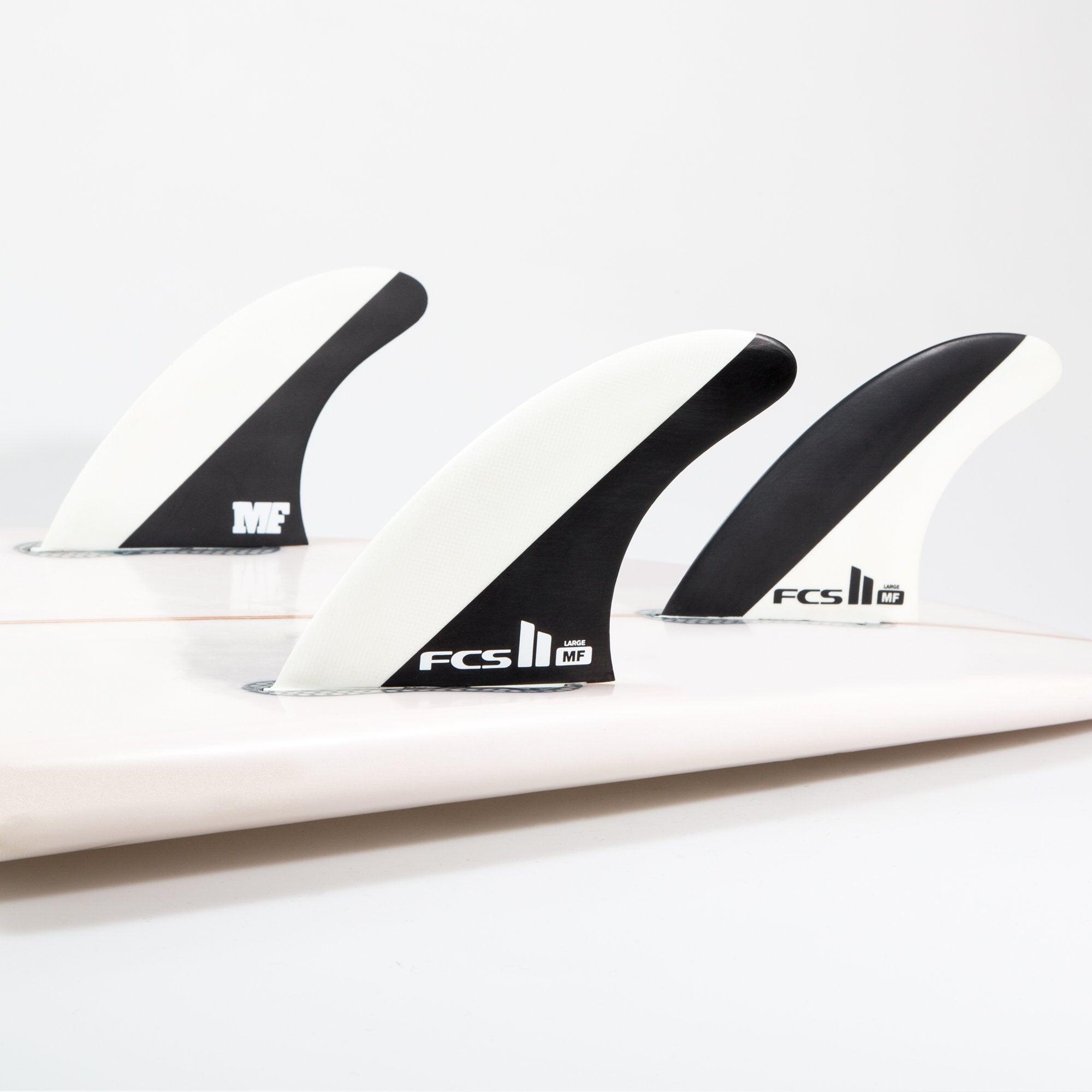 Surfflossen - Mick Fanning PC - Schwarz/Weiß - Groß - 3/4