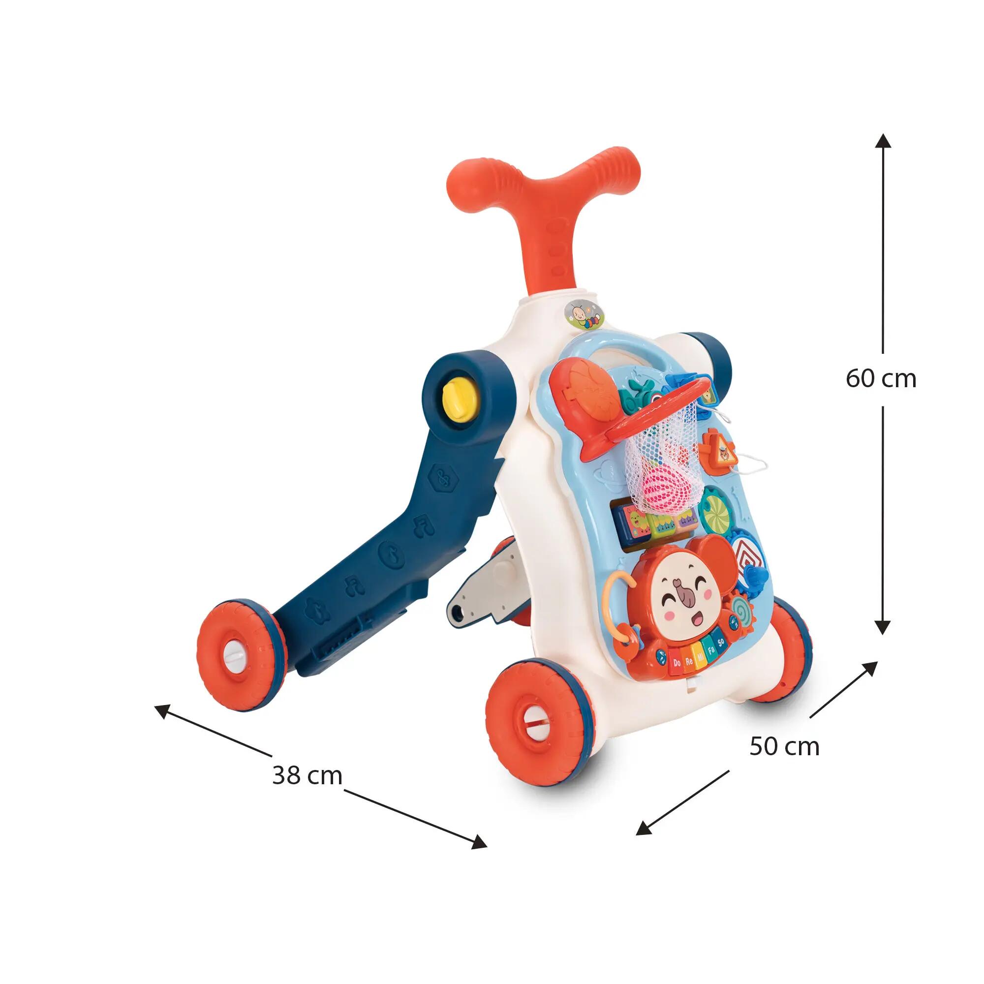 Andador Infantil Evolutivo Robincool Musical Stroller 50x38x60 cm 4/5