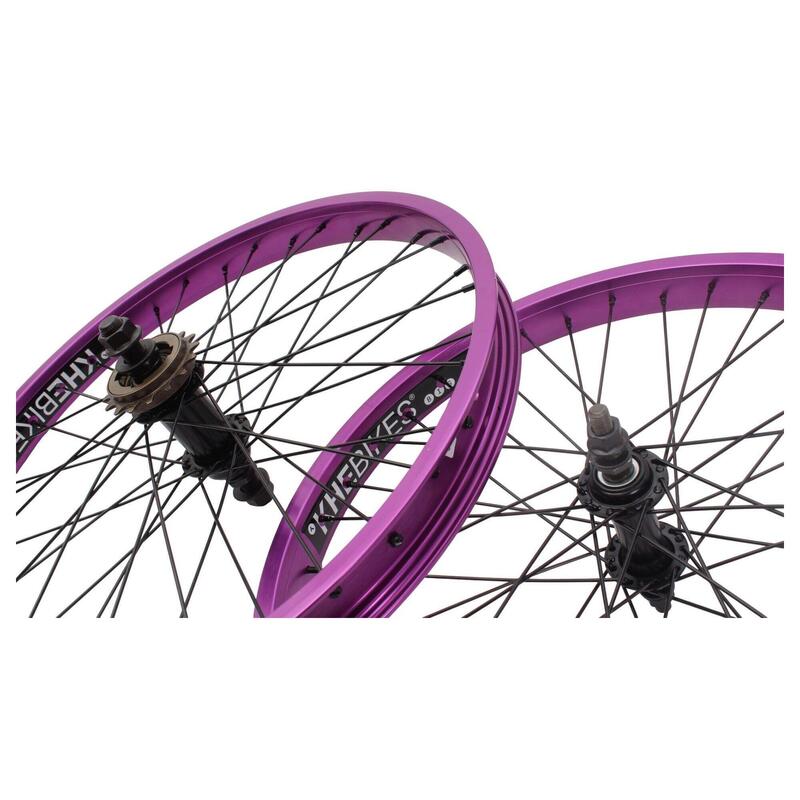 Set roți BMX KHE PRISM 20 inch mov