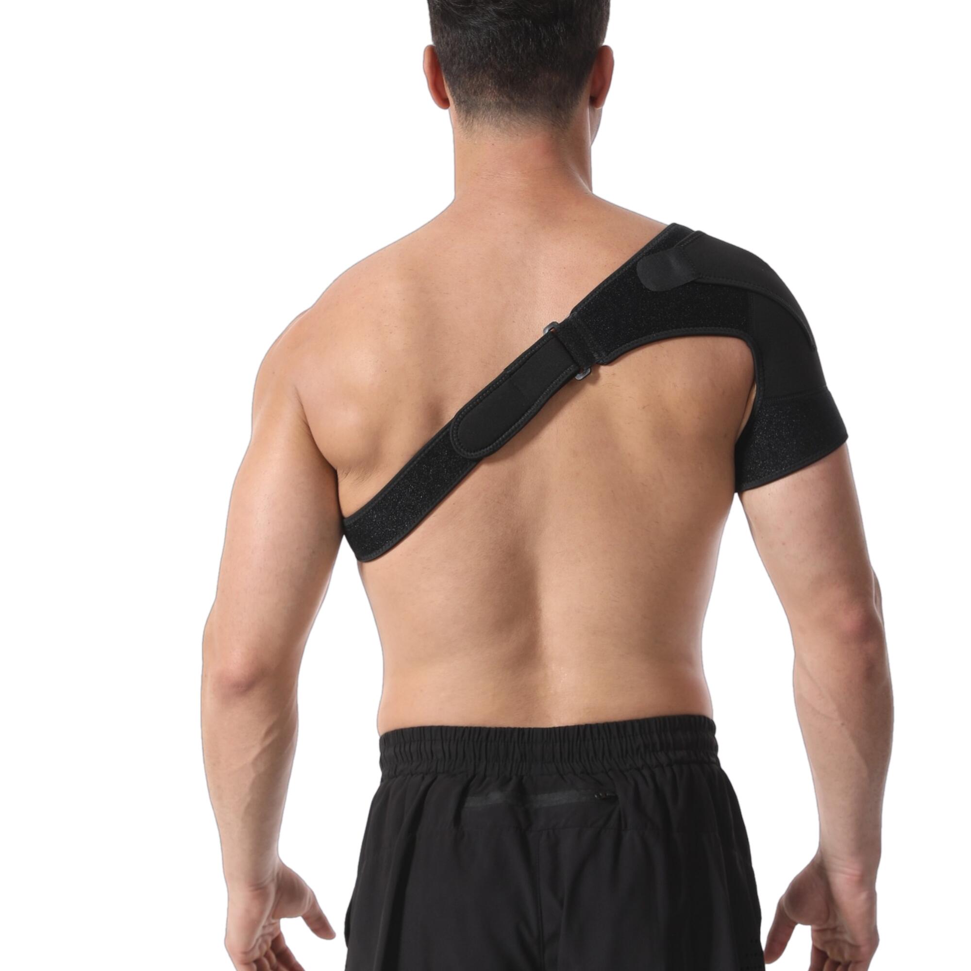 Unisex Fitness Schouderbrace Verstelbaar Neopreen Links en Rechts 2/7