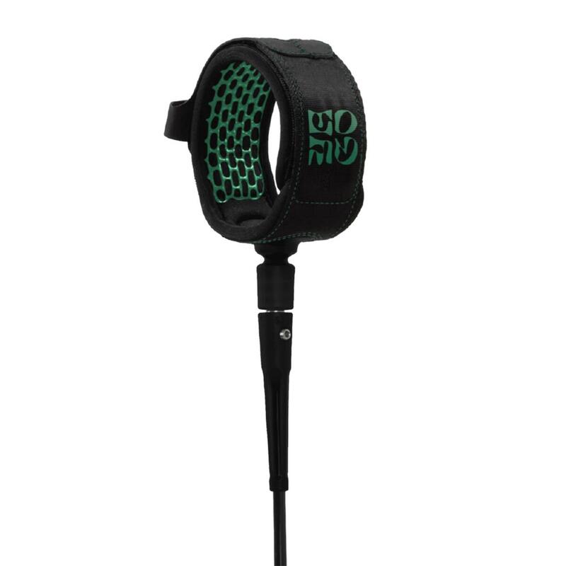 Leash-uri Surf - 6'0 - All Round Essential - Negru Verde