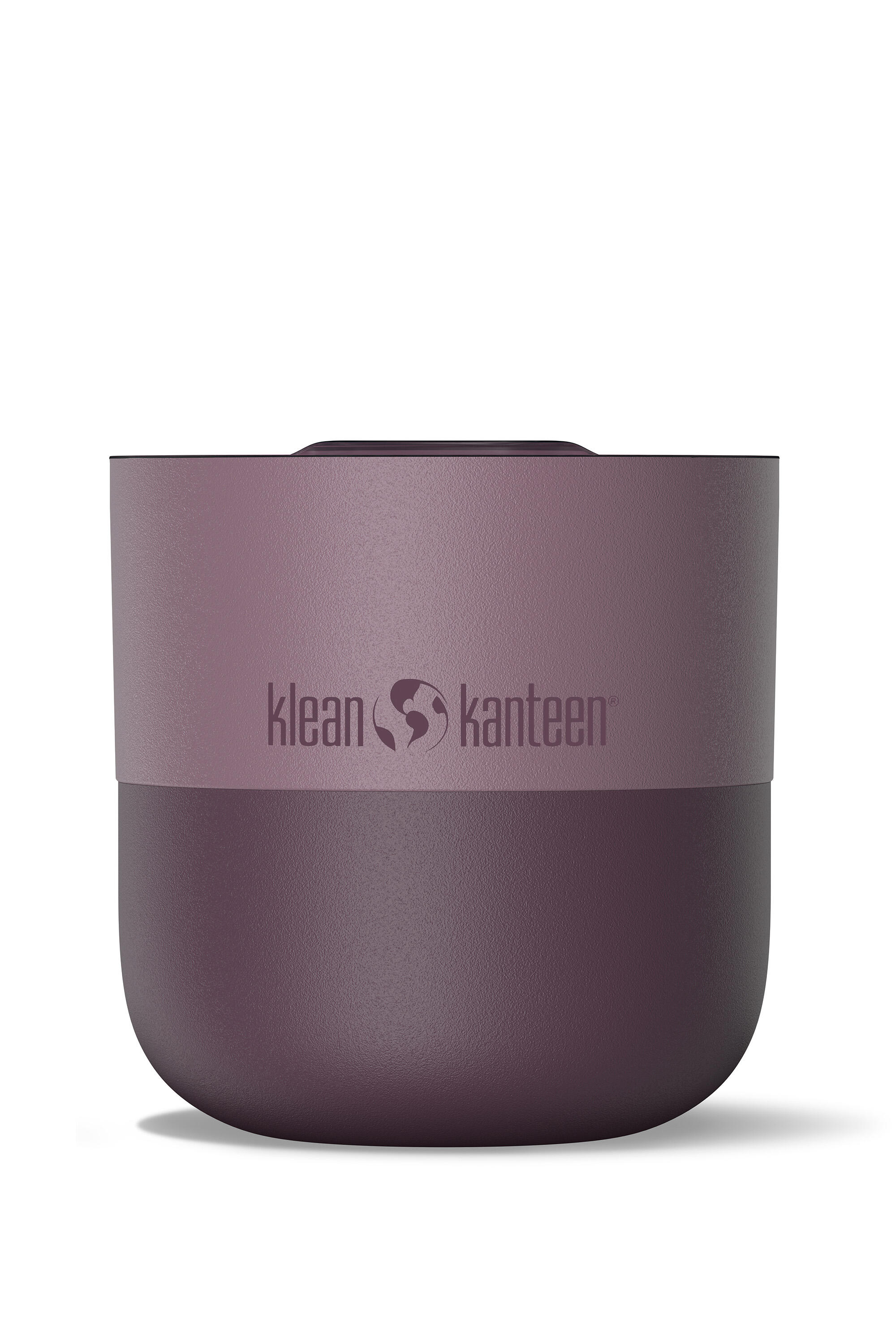 Gobelet isotherm czarny z pokrywką do ślizgu Klean Kanteen Lowball
