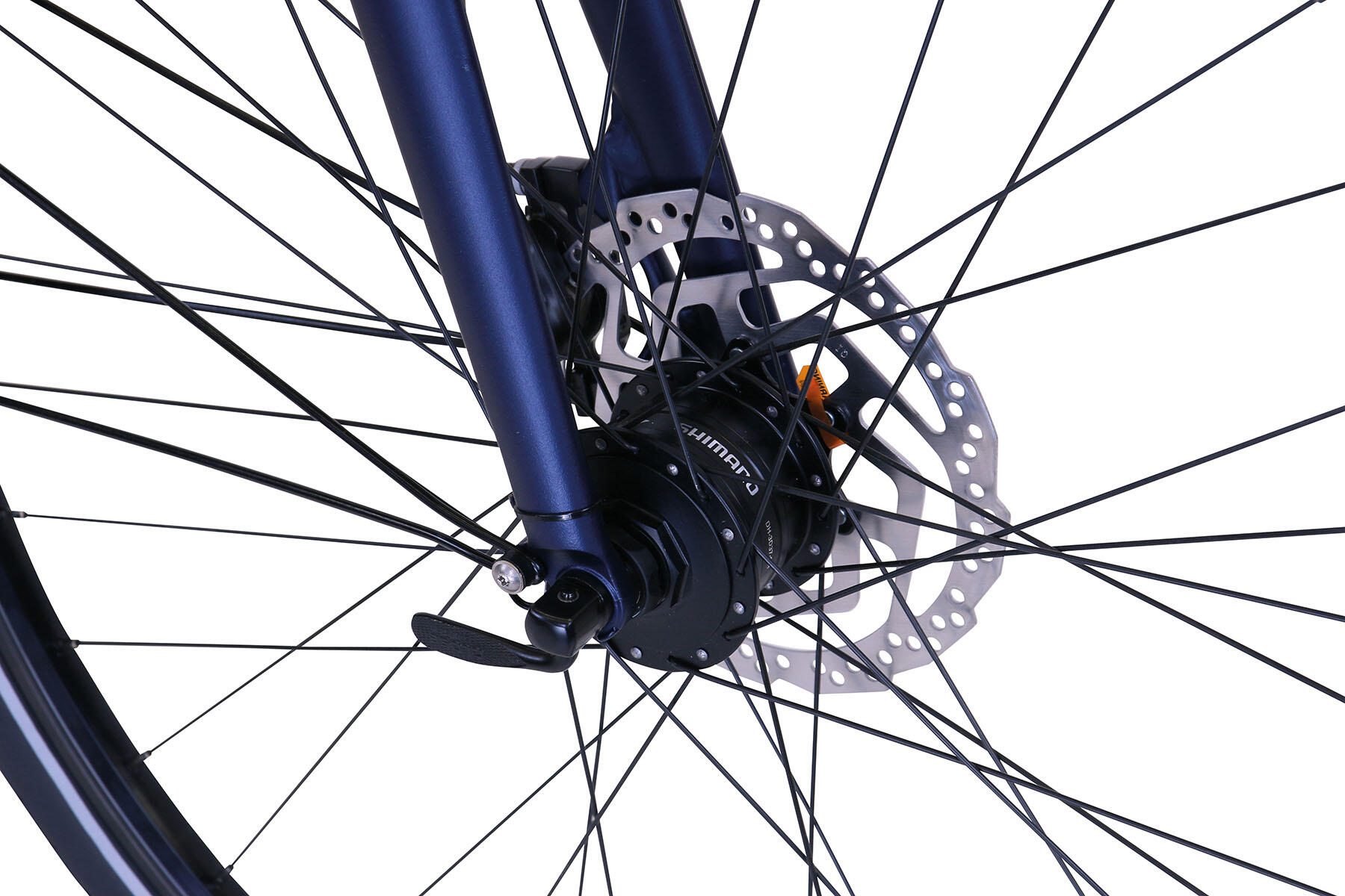 HAWK Trekking Fahrrad Gent Super Deluxe Ocean Blue Urban Bike 4/6