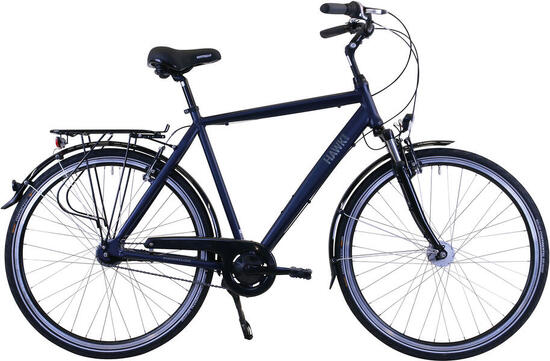 HAWK Citytrek Gent Deluxe Fahrrad Ocean Blue 28-Zoll 7-Gang