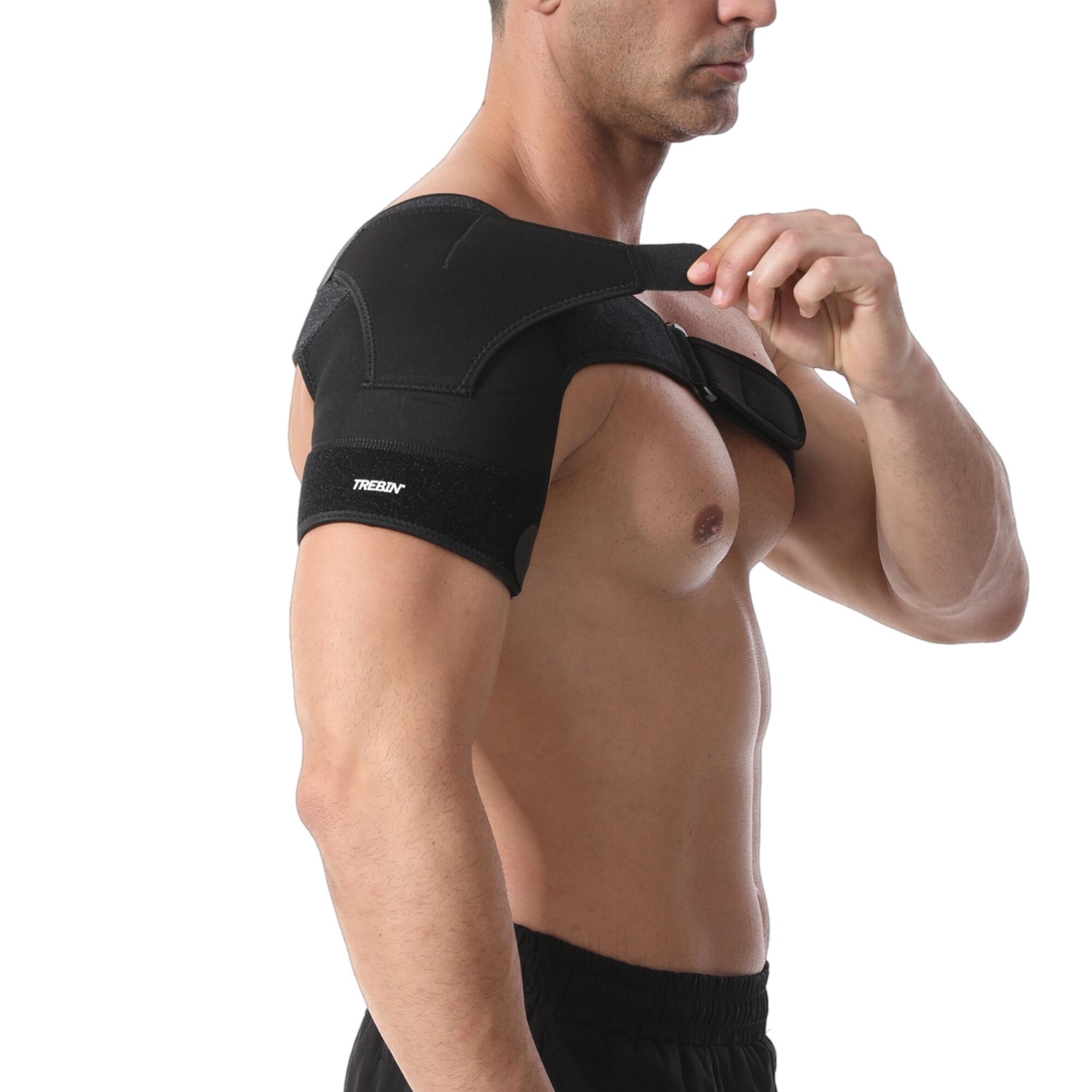 Unisex Fitness Schouderbrace Verstelbaar Neopreen Links en Rechts 6/7