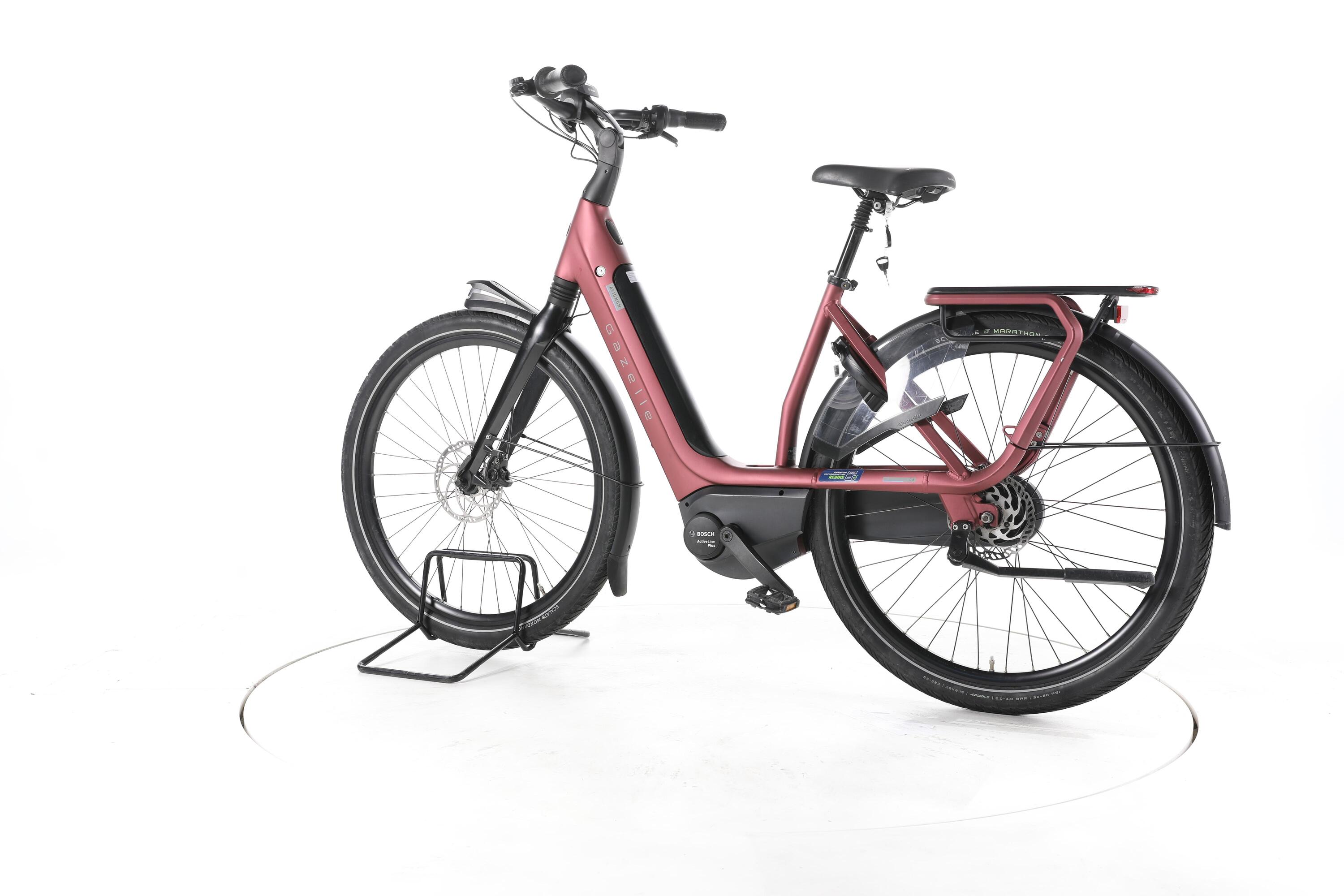 Tweedehands - Gazelle Avignon C8 HMB City E-Bike Lage instap - Goed 7/7