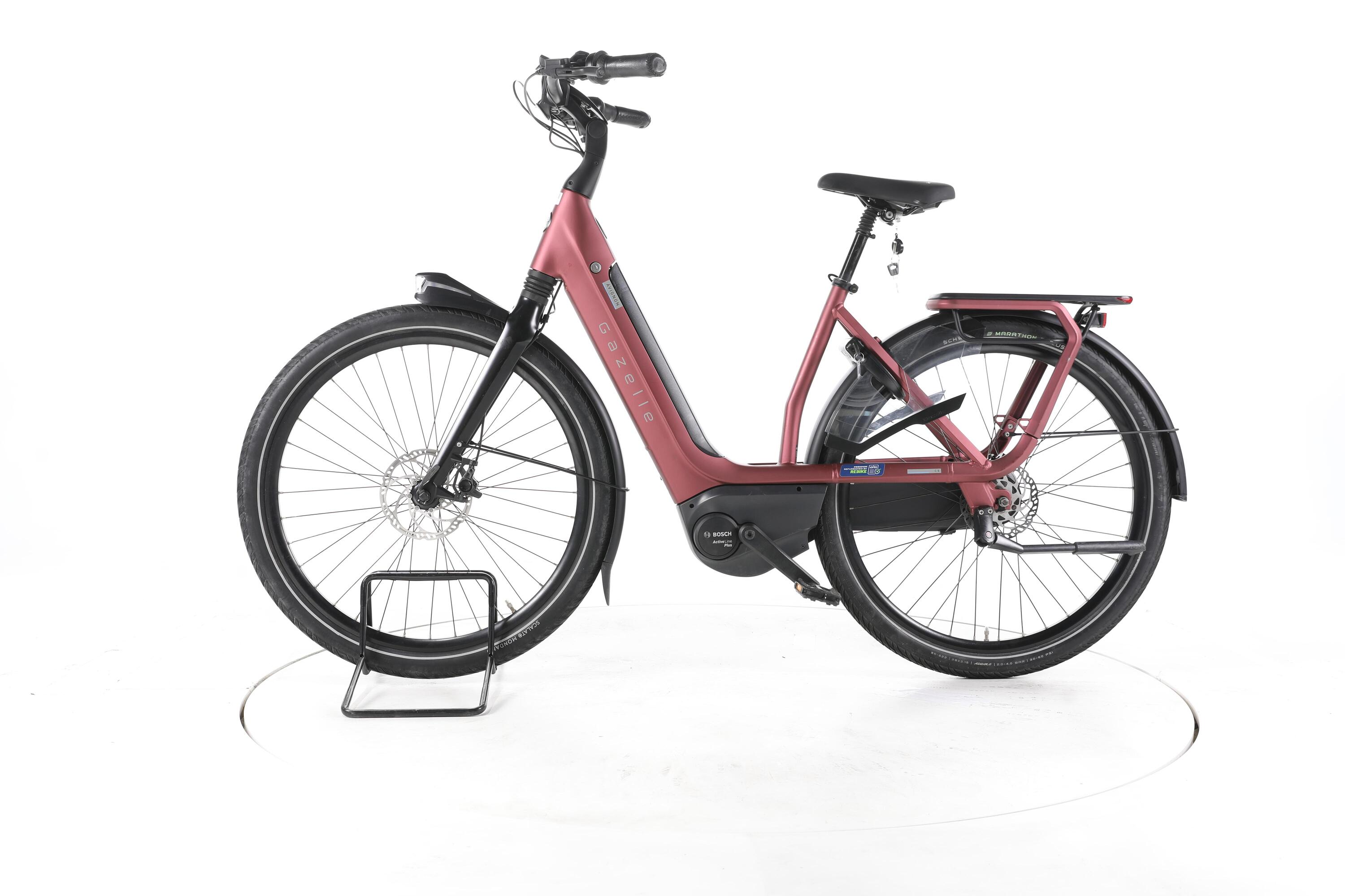 Tweedehands - Gazelle Avignon C8 HMB City E-Bike Lage instap - Goed 6/7