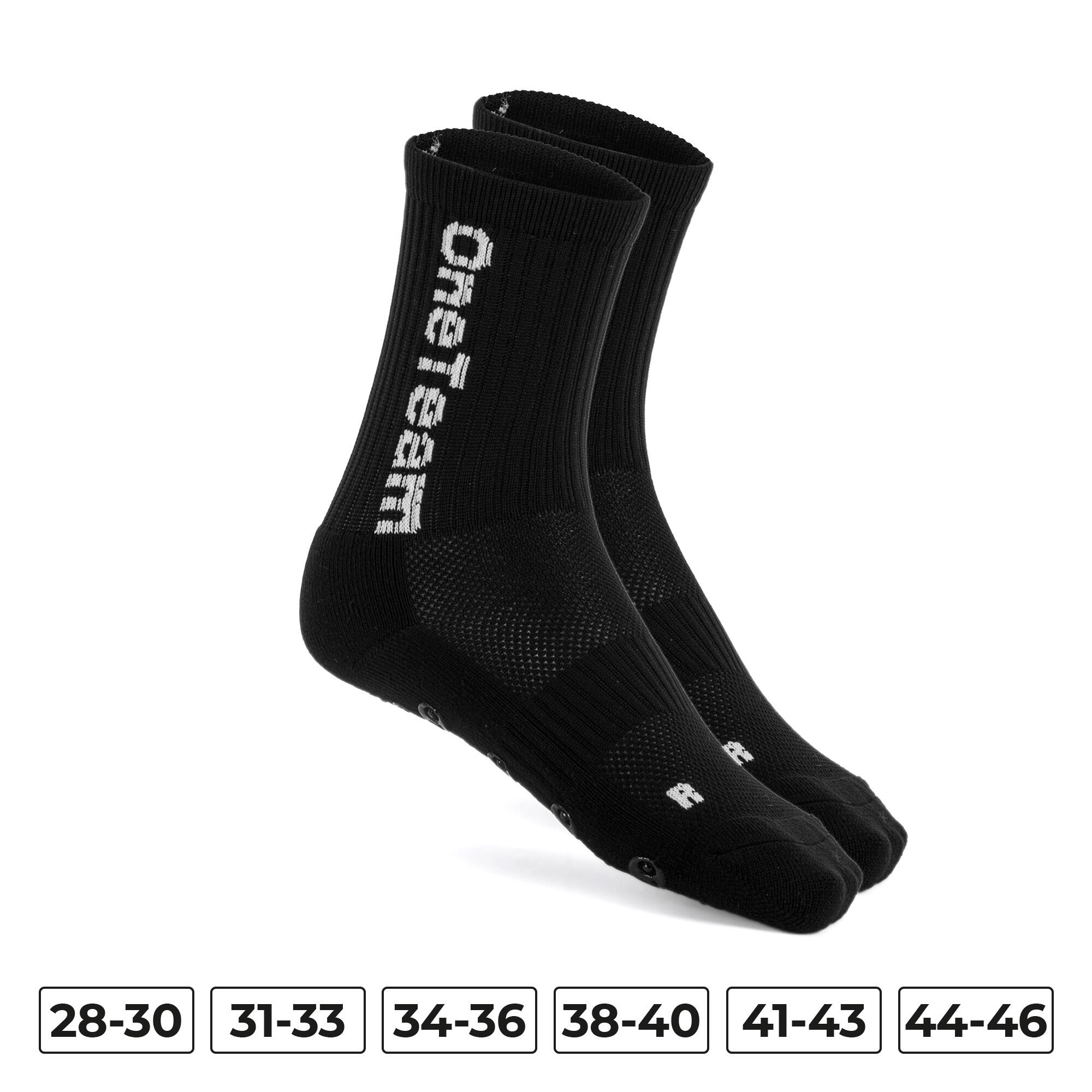 Kinder-Fußballsocken OneTeam Precision Grip rutschfest 2er-Pack 2/7