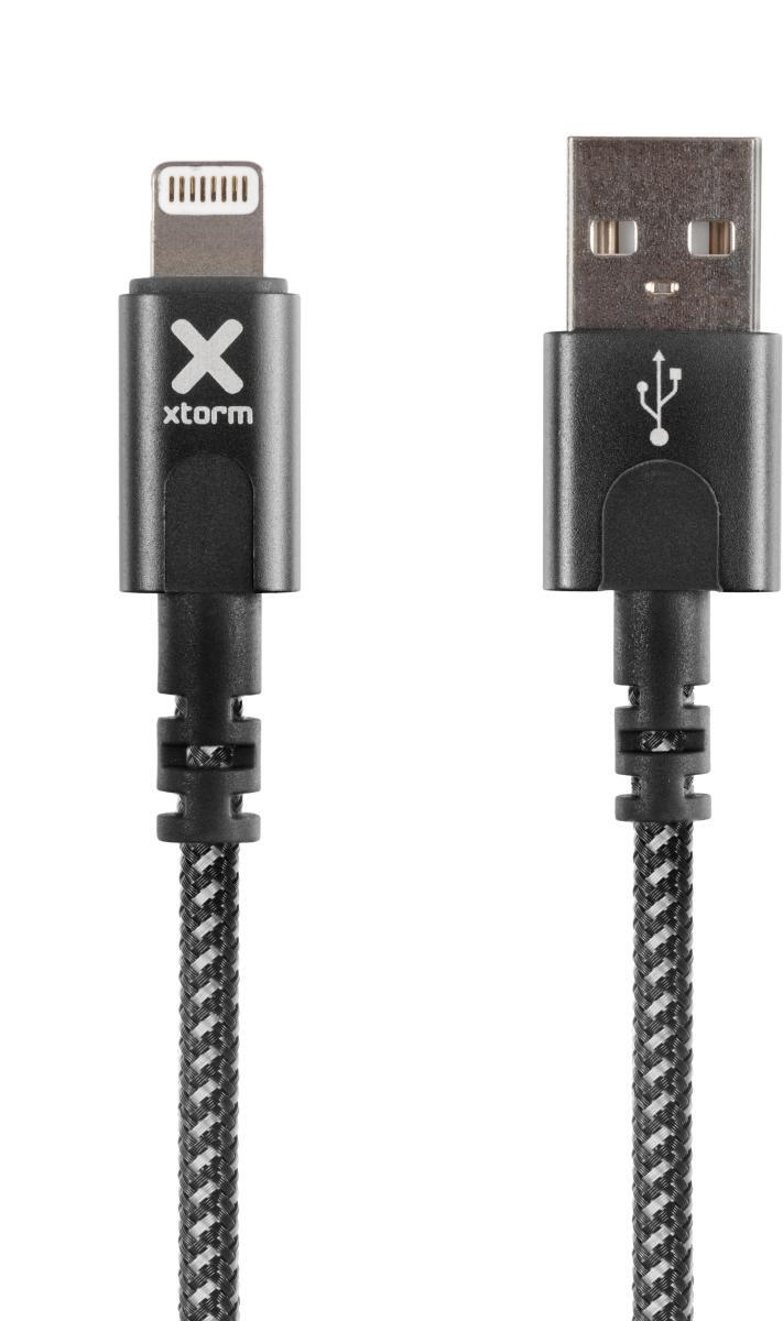 Cable USB a Lightning - 1 metro - Negro 3/7