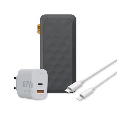 Xtorm 67w fuel series 5 powerbank bundel