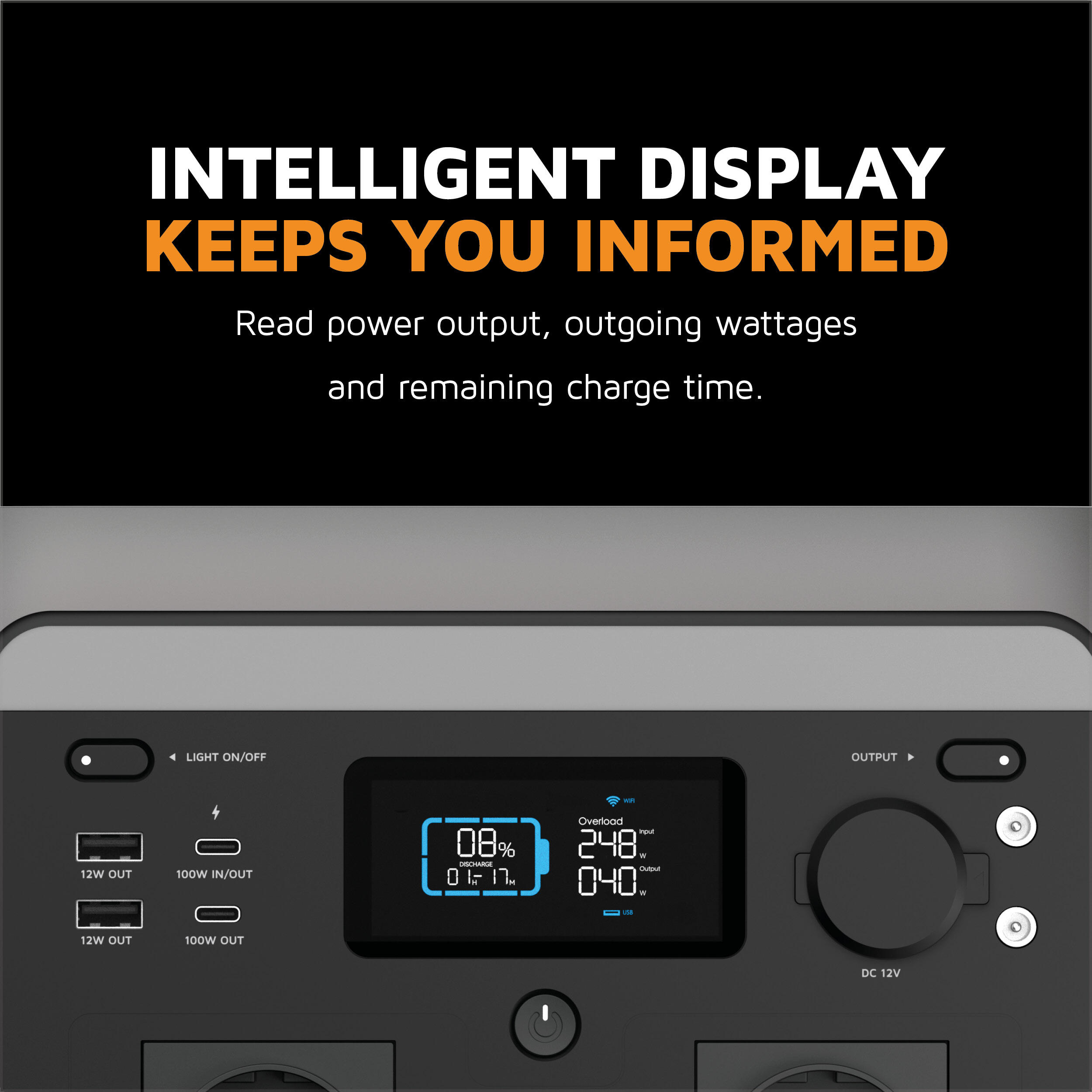 Xtorm Powerstation 600W Draagbare Accu met 2x AC et 2x USB-C Ports, voor Kampe 4/7