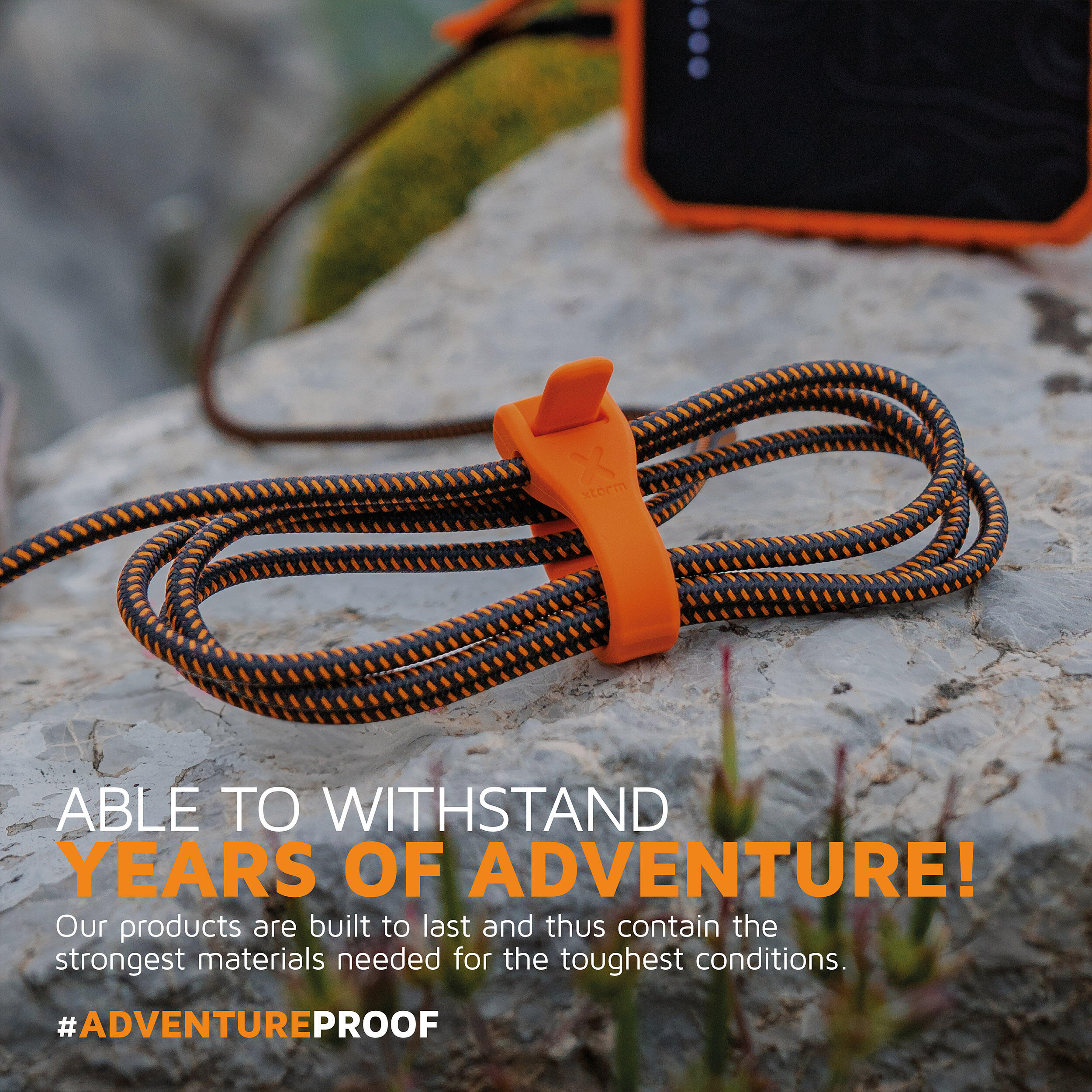 Cable USB-C a Lightning Xtreme - 1,5 metros - Cable USB-C - Negro/Naranja 4/6