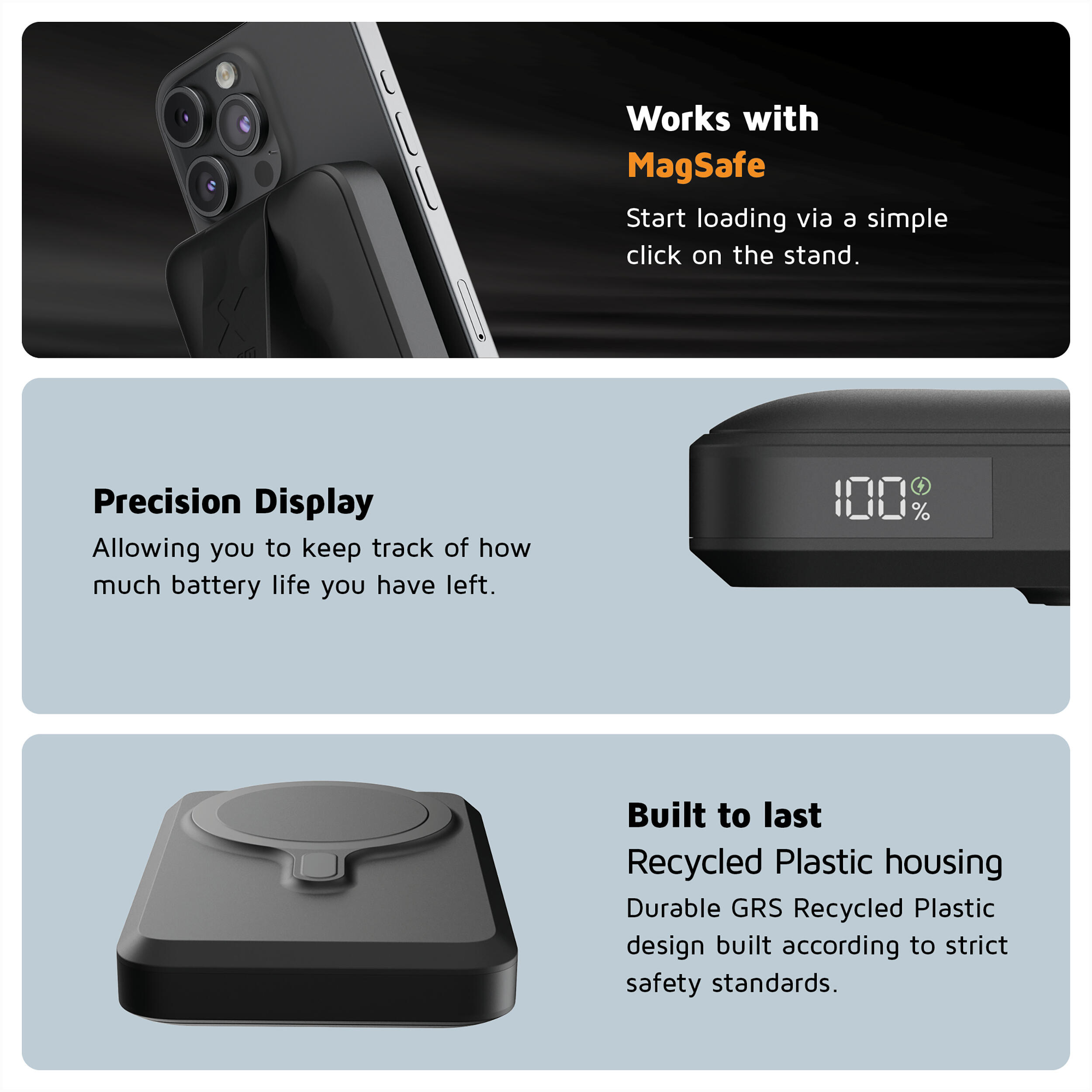 Batería externa MagSafe de 10000 mAh con puerto USB-C y 15 W. 4/7
