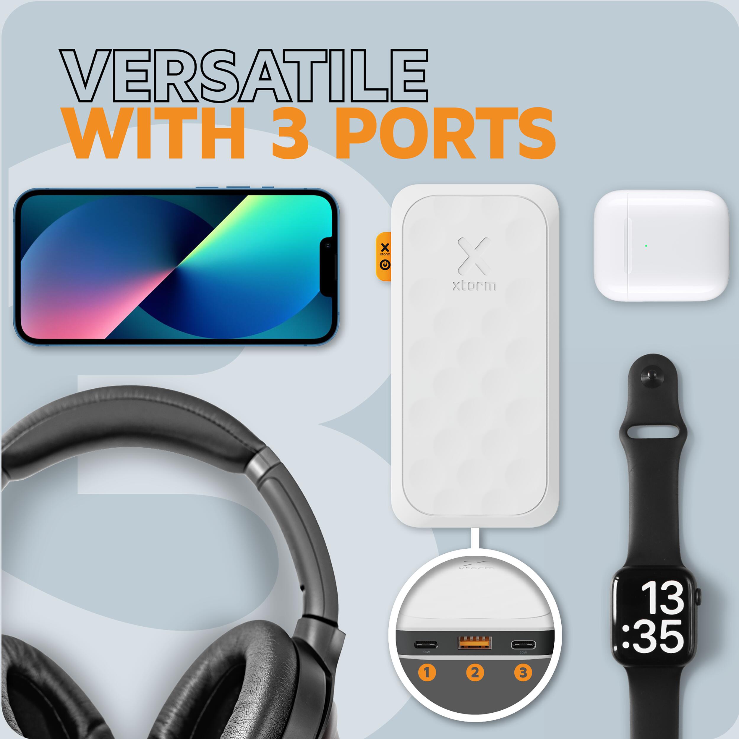 Xtorm Fuel Series 5 20W Batterie externe 10.000 mAh - Blanc 3/7