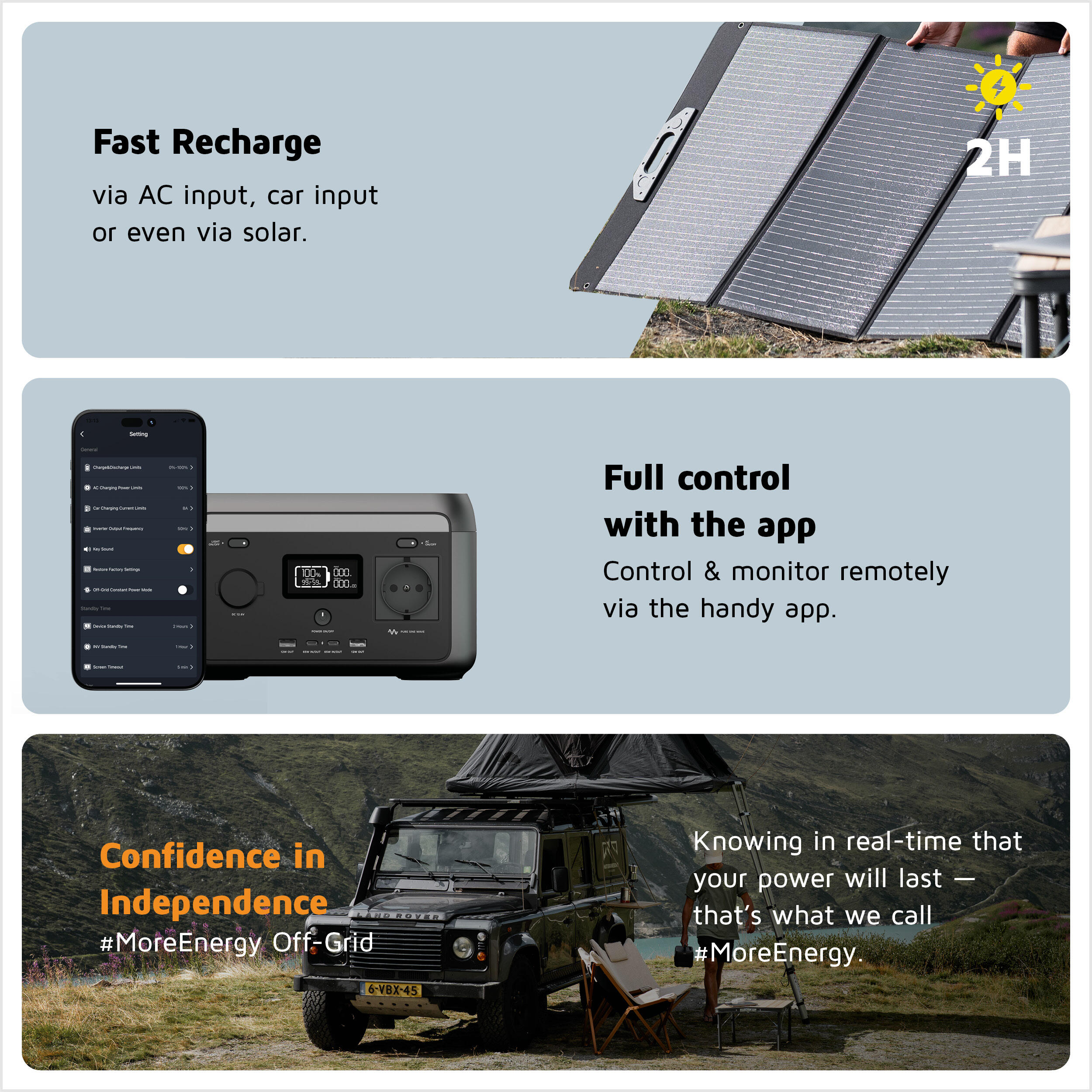 Xtorm Portable Powerstation 300W Draagbare Accu met 1x AC, 2x USB-C et 1x 12V Po 3/7