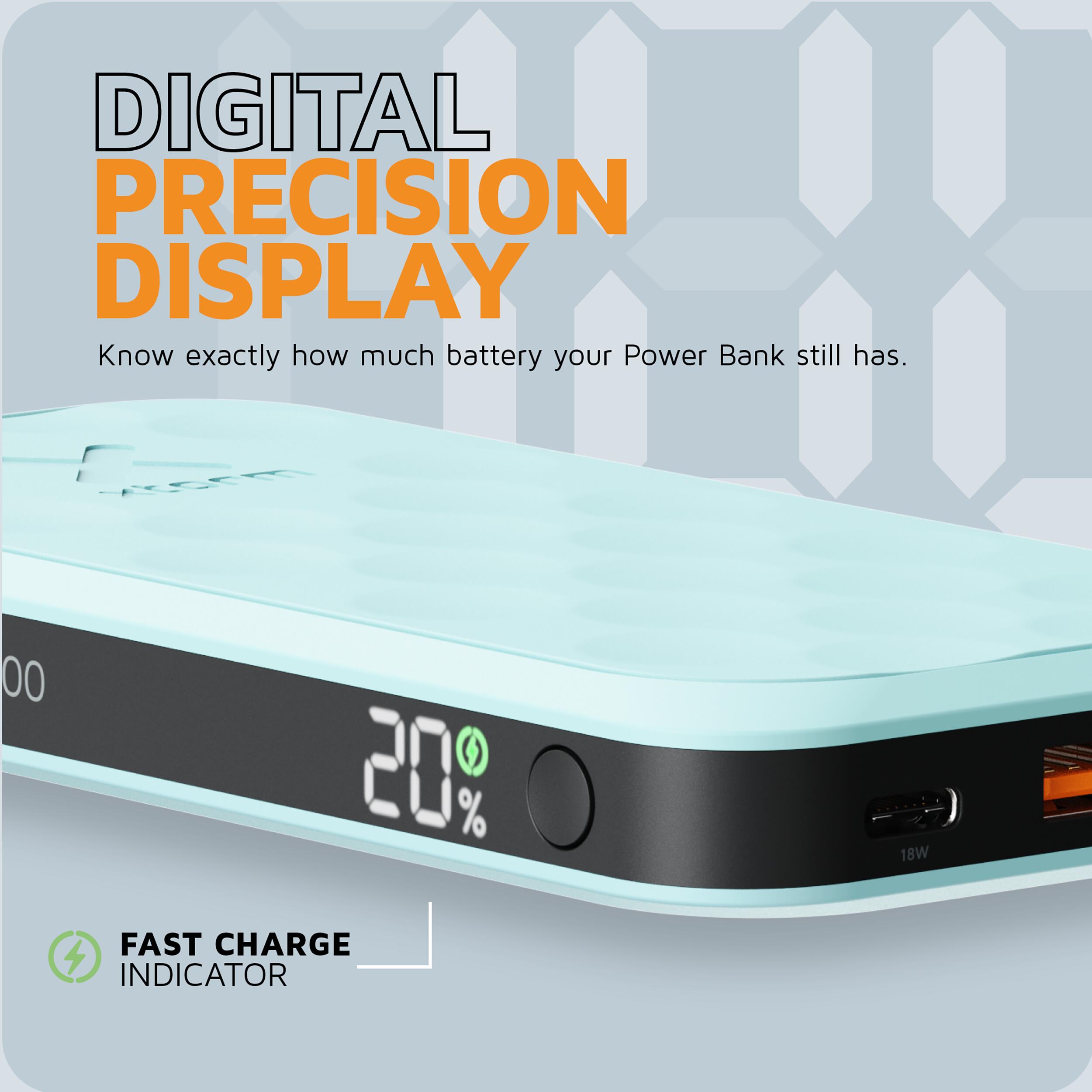 Xtorm Fuel Series 5 20W Powerbank 10.000 mAh - 2 x USB-C / 1 x USB-A - Blauw 4/7
