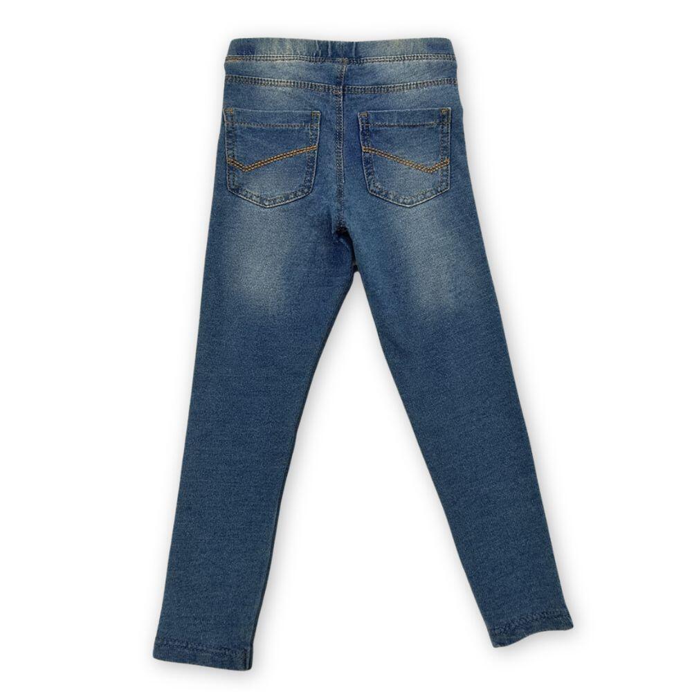 Legging vaquero elástico niña 3/4