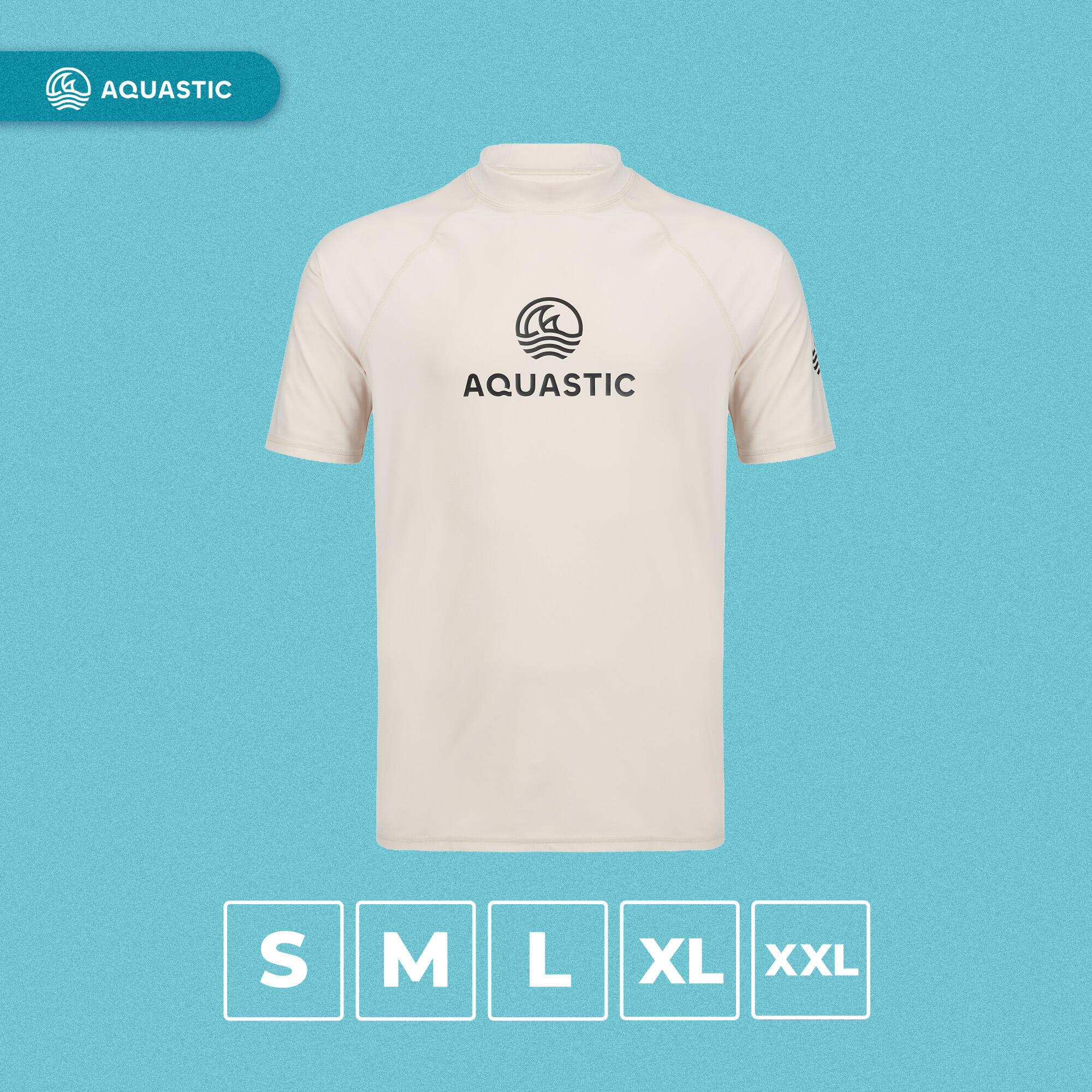 Camiseta masculina AQUASTIC Rimos UV 50+ UPF 2/7