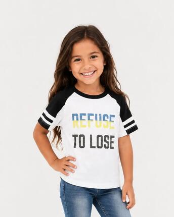 Camiseta niña REFUSE TO LOSE