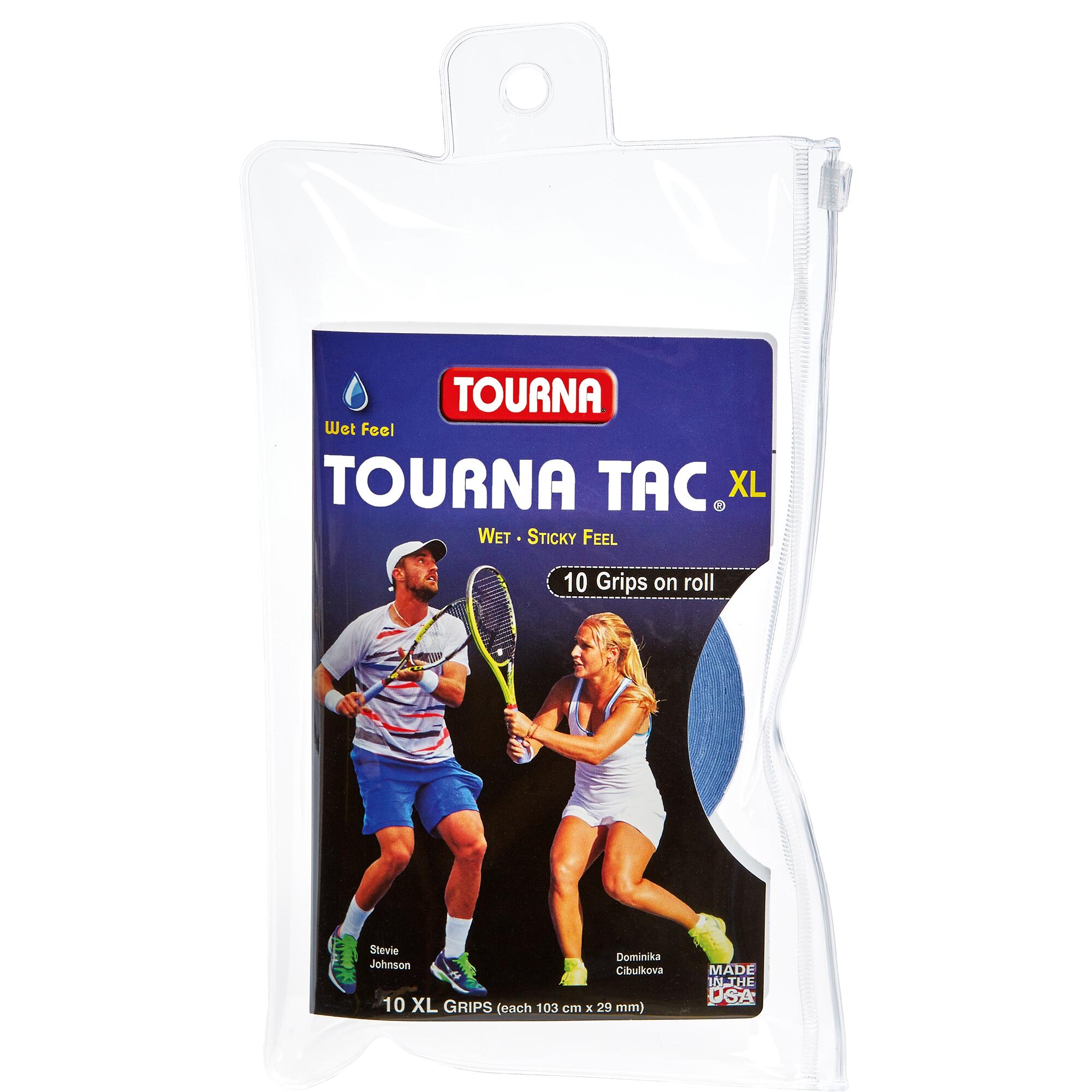Set of 10 tennis overgrips Tourna Tac 2/2