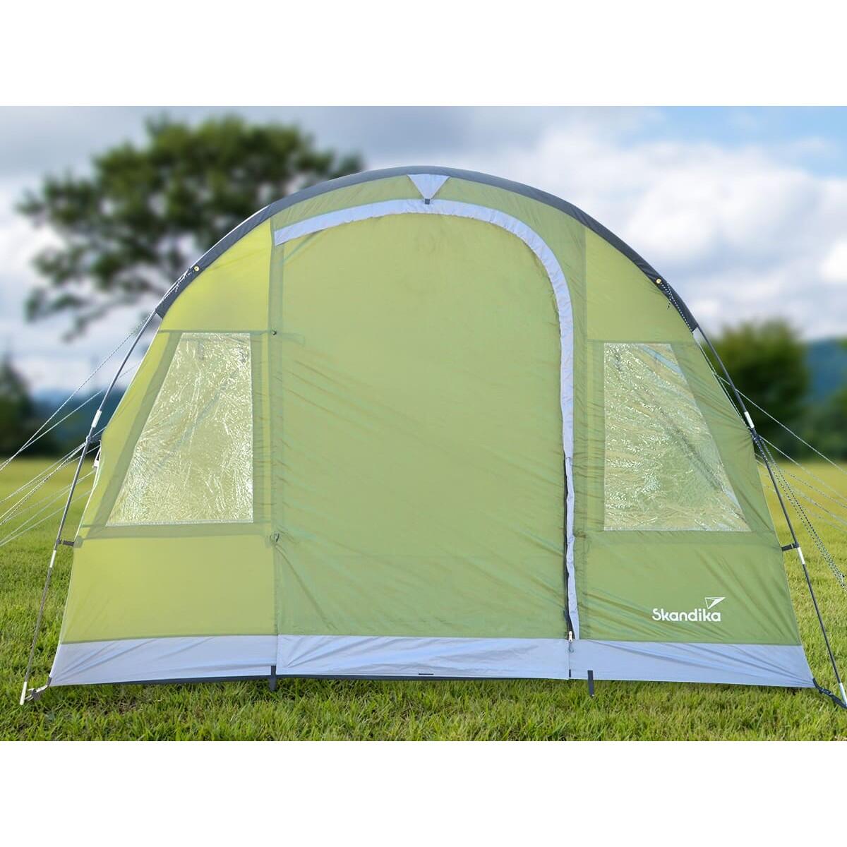 Tenda de campismo familiar túnel Gotland 5 Protect - chão de tenda cosido 6/7