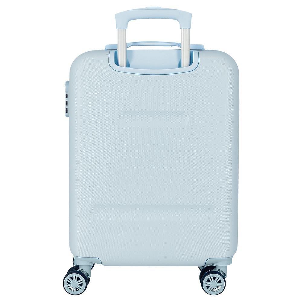 Valise cabine Aristochats Marie ABS avec une capacité de 34L bleu clair 2/5