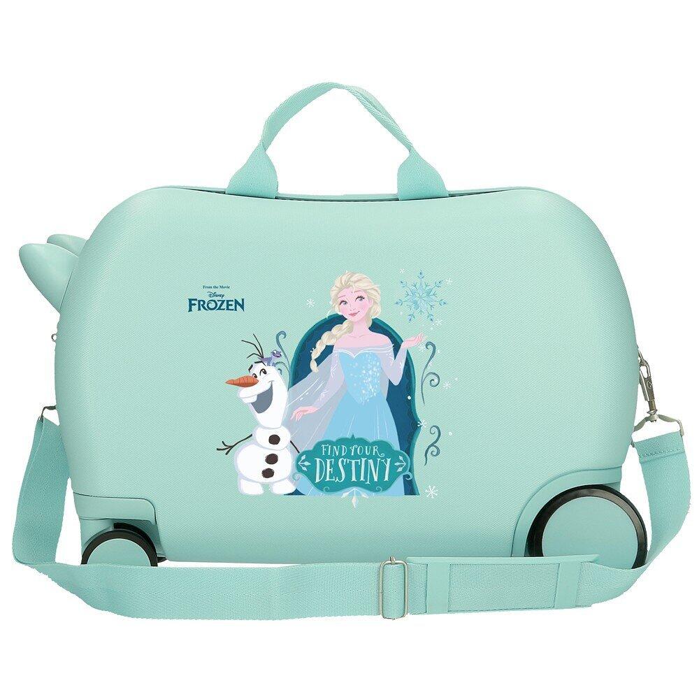 Valise enfant Frozen Nature is magical ABS avec una capacidad de 24L turquoise 2/5