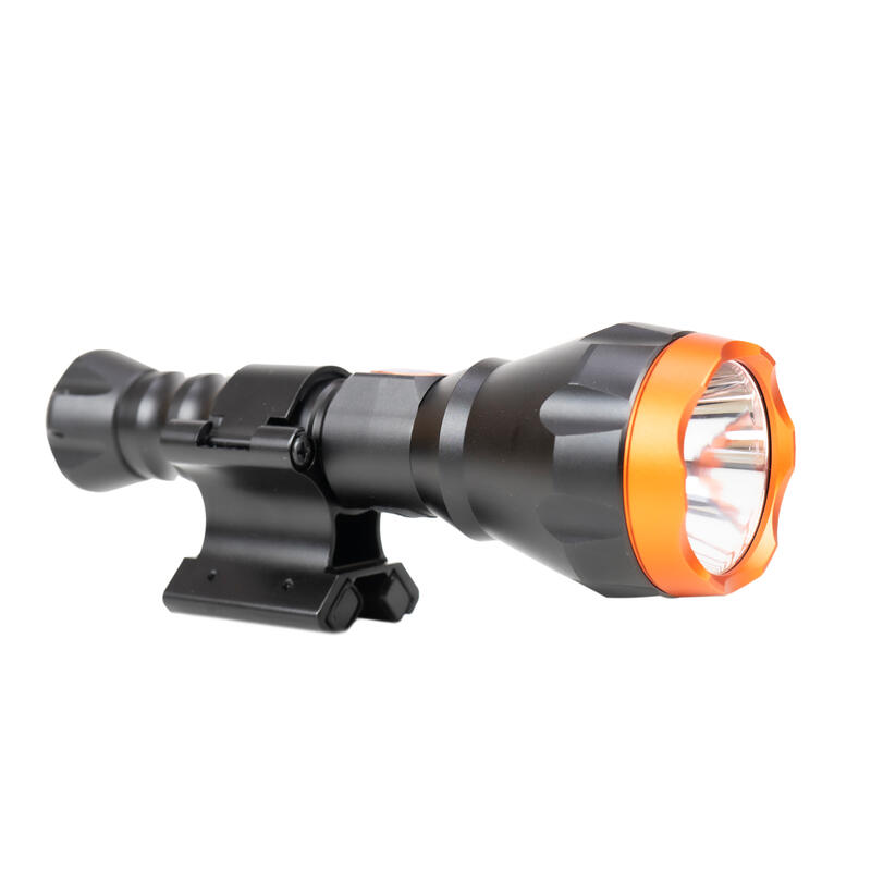 Lampe de poche Crystal LED PNI Adventure F550, 10W et support de montage magnéti