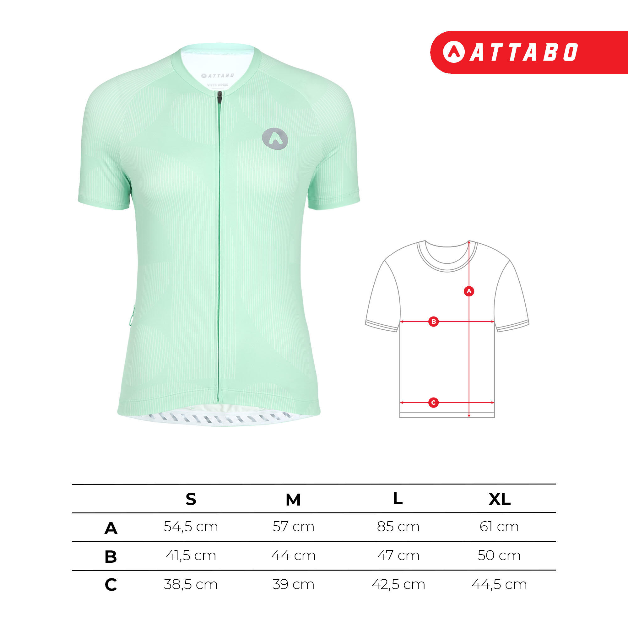 Dames fiets shirt ATTABO Vites WMNS 2/7