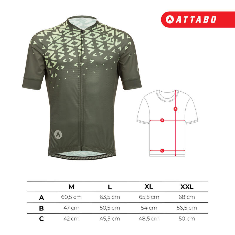 Tricou de ciclism pentru bărbați ATTABO Tevi