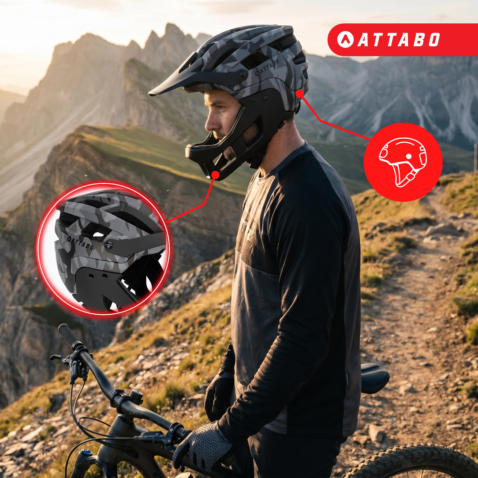 Capacete de bicicleta ATTABO State 2.0 7/7