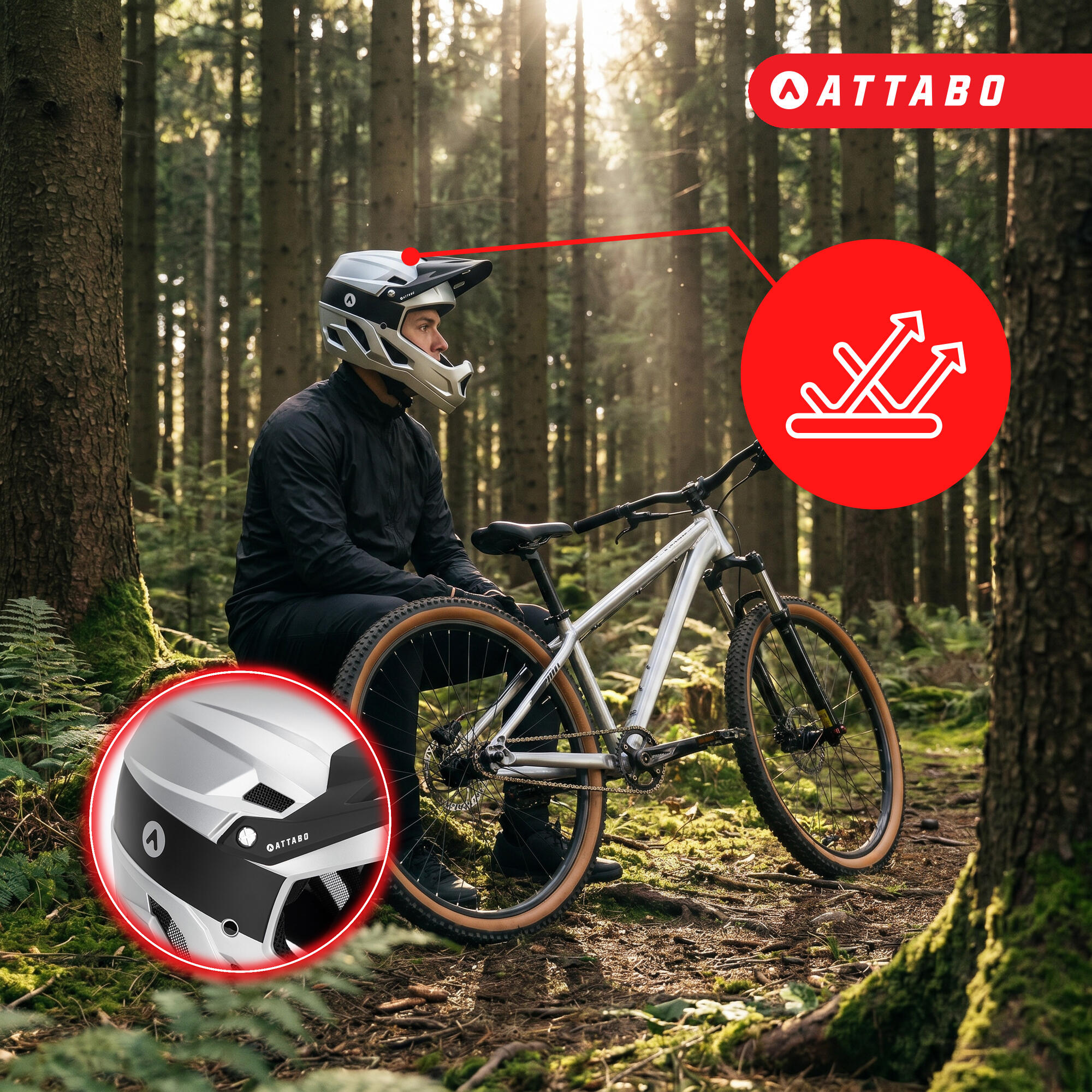 Capacete de bicicleta ATTABO State 1.0 7/7