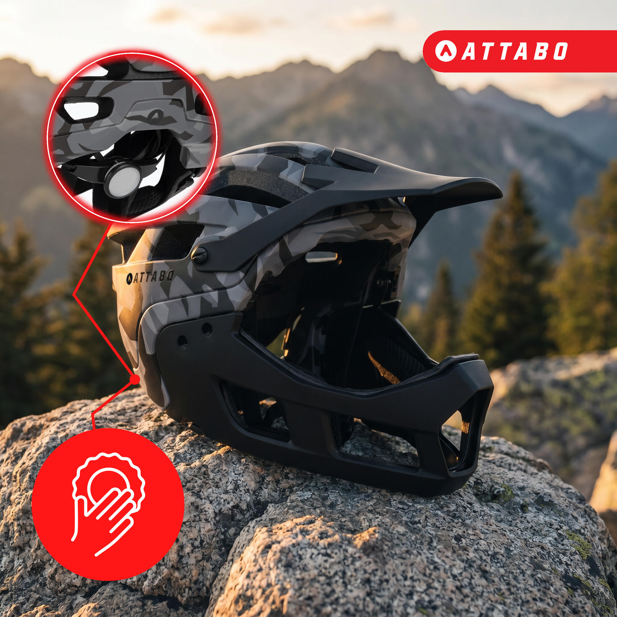 Capacete de bicicleta ATTABO State 2.0 5/7