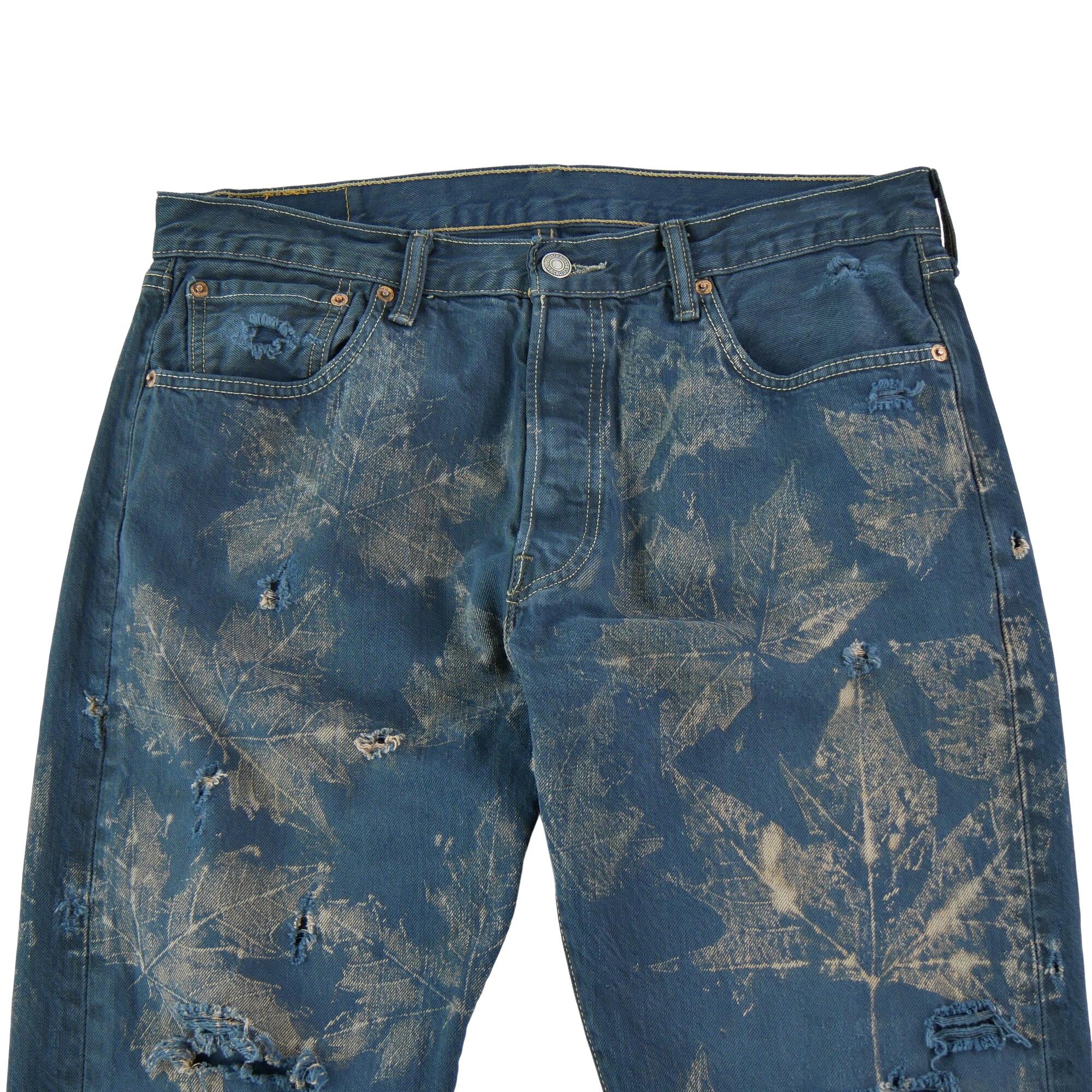 Segunda Vida - Jeans azules de Levi's reciclados hombres - Muy Bueno 3/7