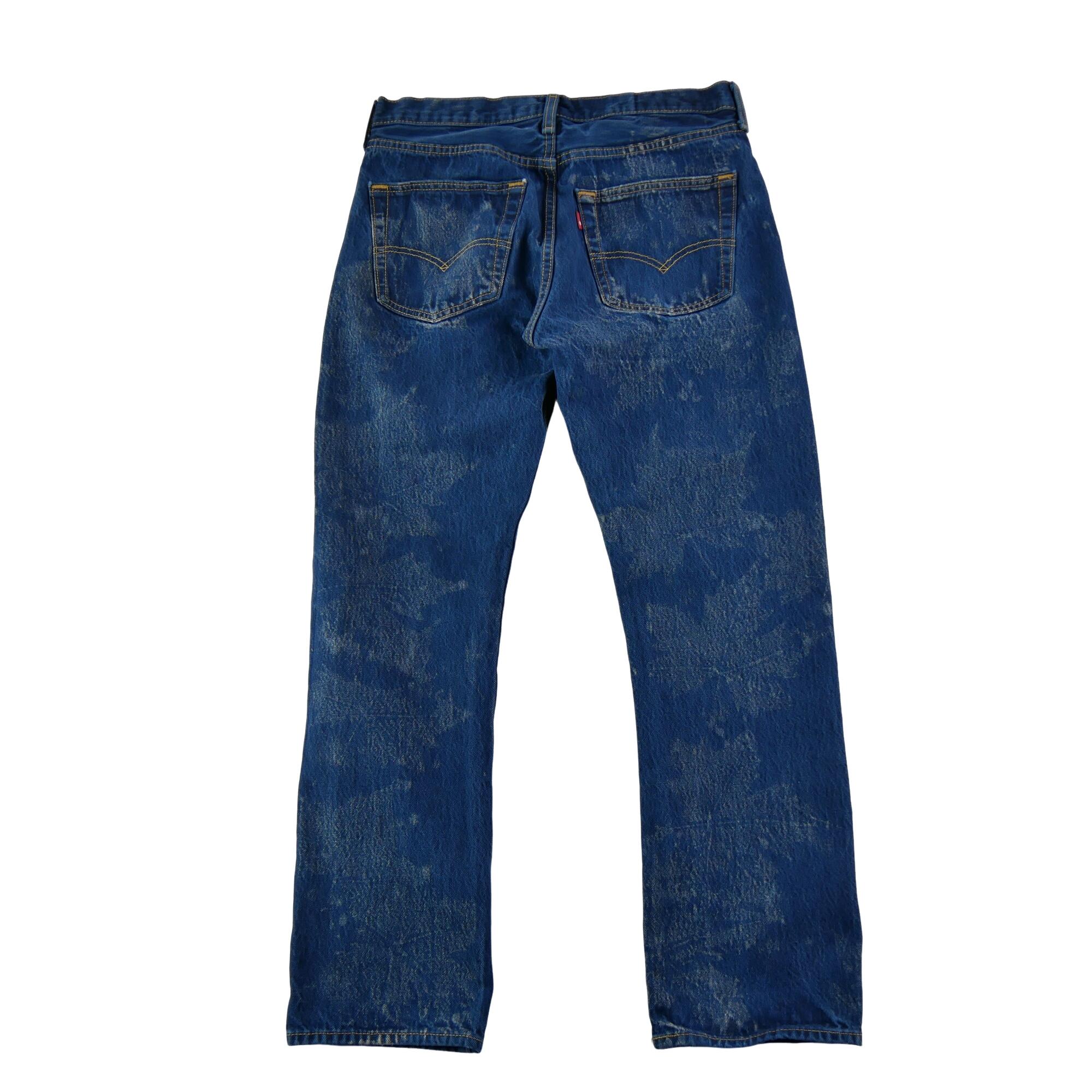 Segunda Vida - Jeans azules marinos Levi's reciclados hombre - Excelente 2/7