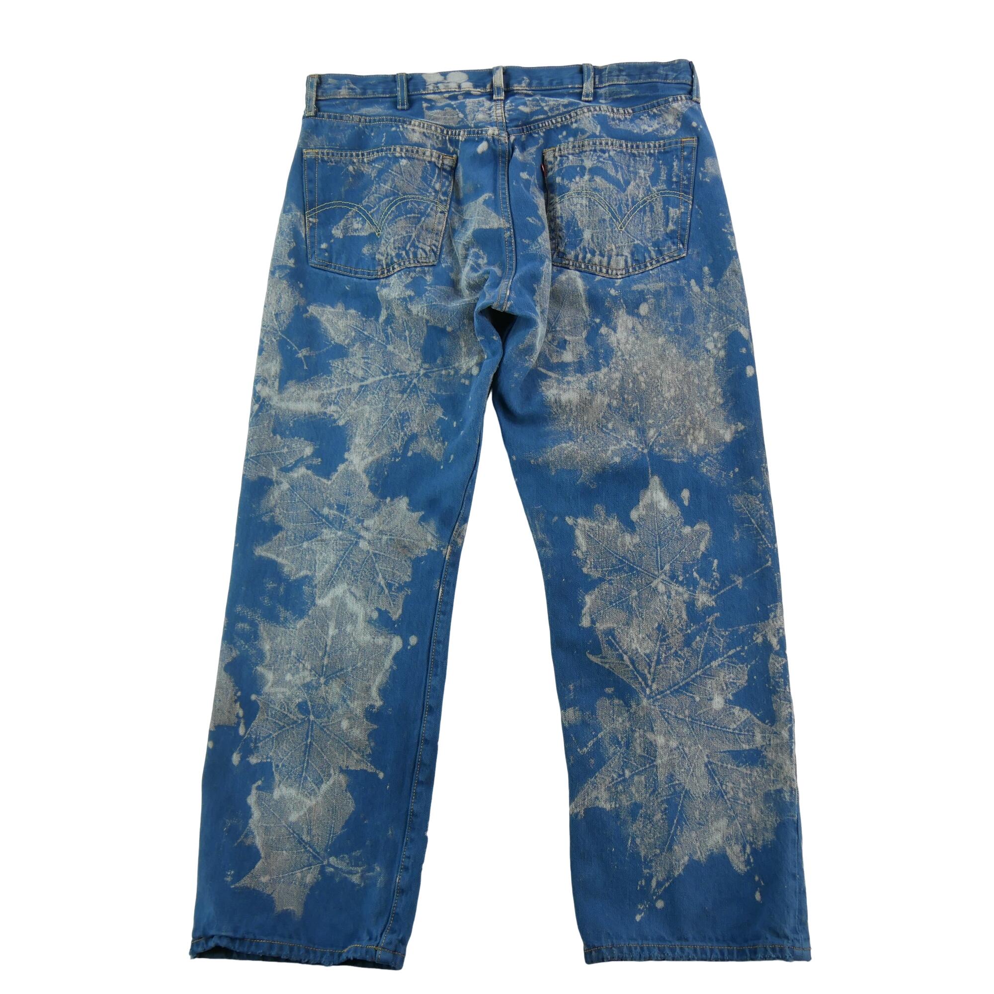 Seconda Mano - Jeans Levi's 501 da uomo riciclati - Stato molto buono 2/6