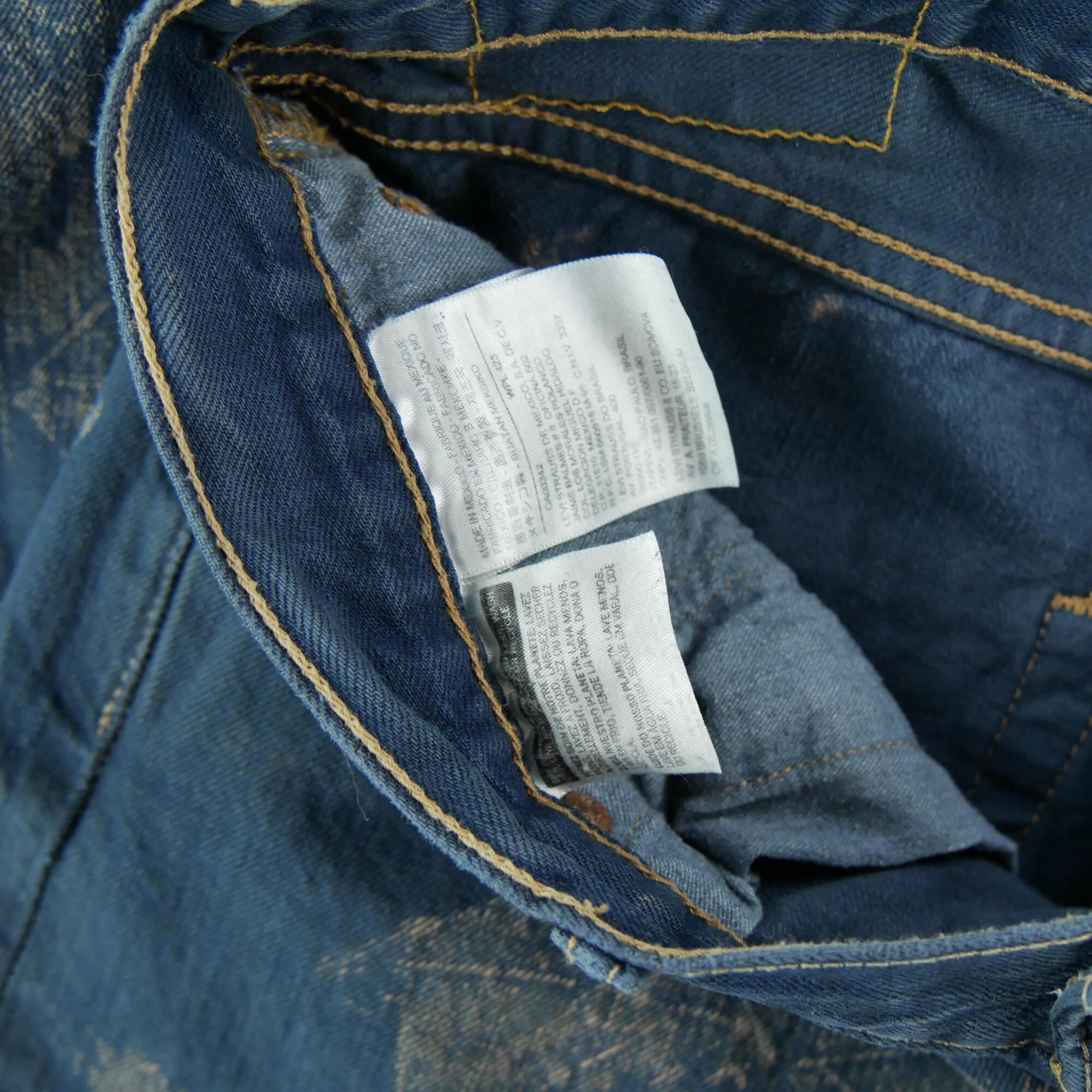 Segunda Vida - Jeans azules de Levi's reciclados hombres - Muy Bueno 7/7