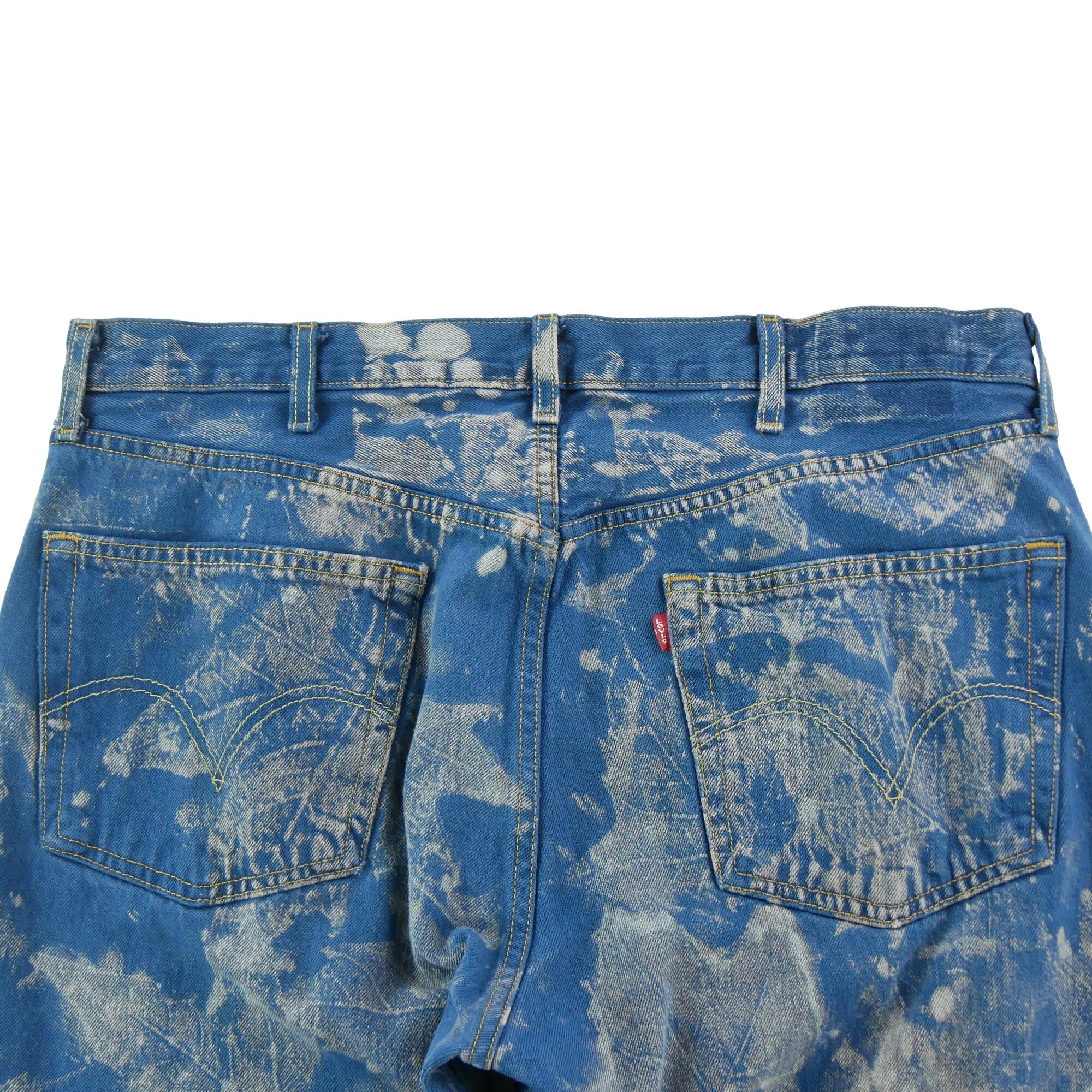 Seconda Mano - Jeans Levi's 501 da uomo riciclati - Stato molto buono 4/6