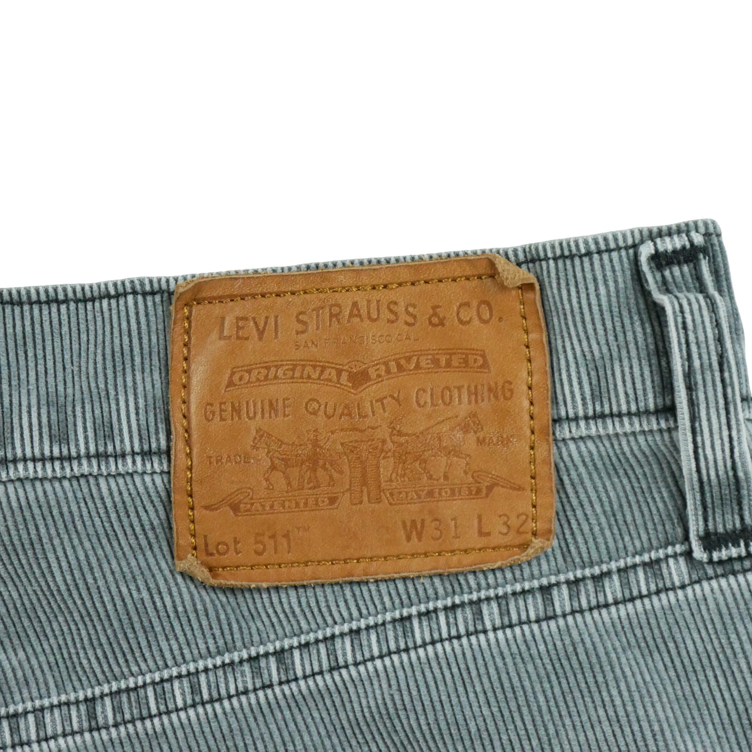 Second hand - Pantaloni Levi's 511 Big E Y2K da uomo - Stato molto buono 6/7