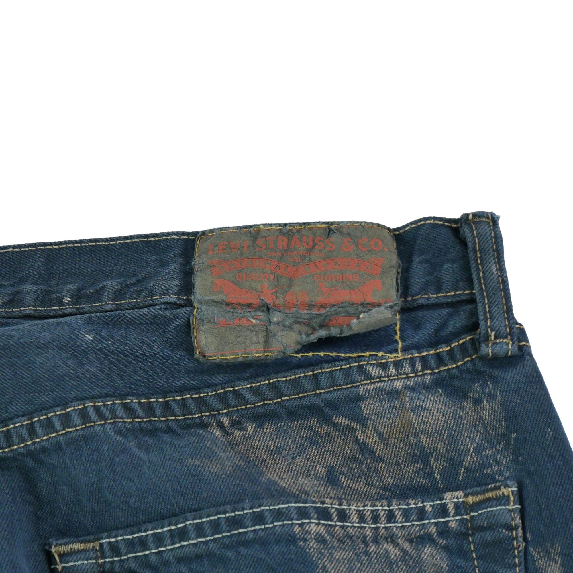 Segunda Vida - Jeans azules de Levi's reciclados hombres - Muy Bueno 6/7